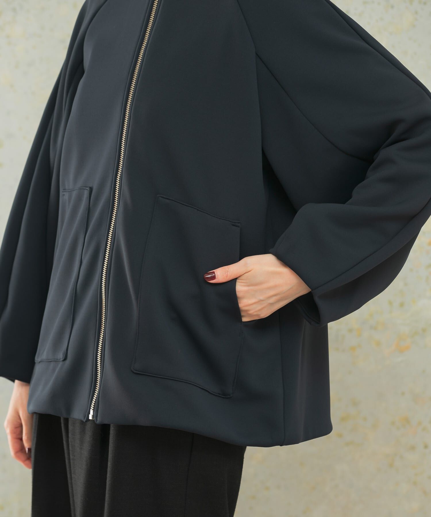 URBAN RESEARCH ROSSO「ダンボールミドルコート」|ノーカラーコート|