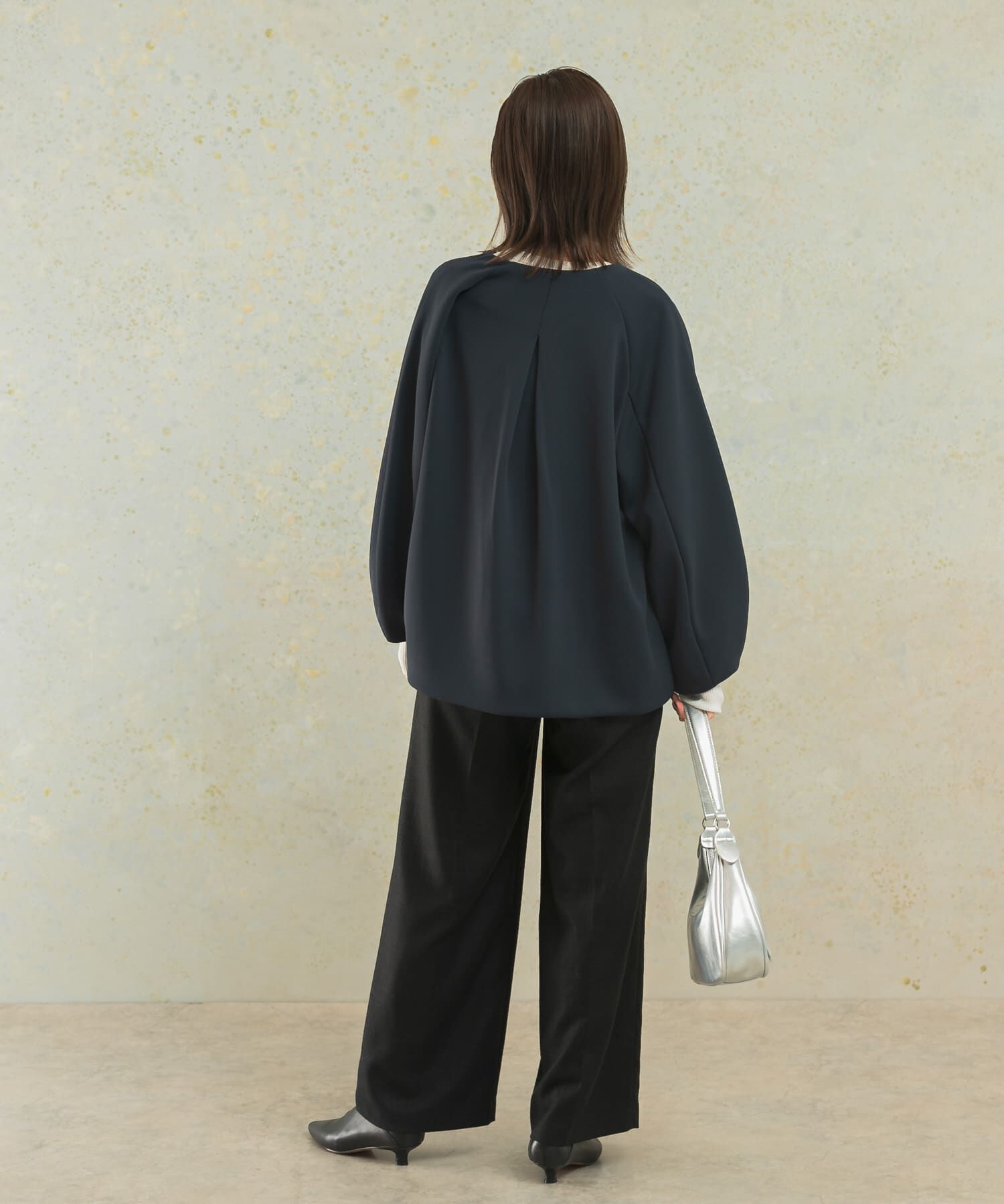 URBAN RESEARCH ROSSO「ダンボールミドルコート」|ノーカラーコート|