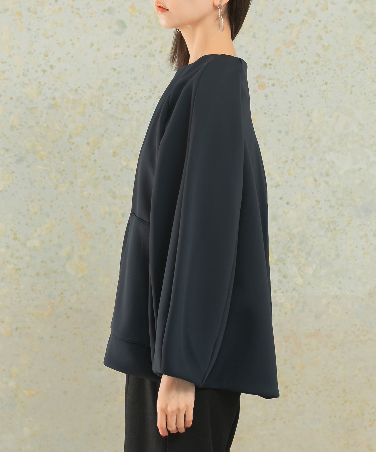 URBAN RESEARCH ROSSO「ダンボールミドルコート」|ノーカラーコート|