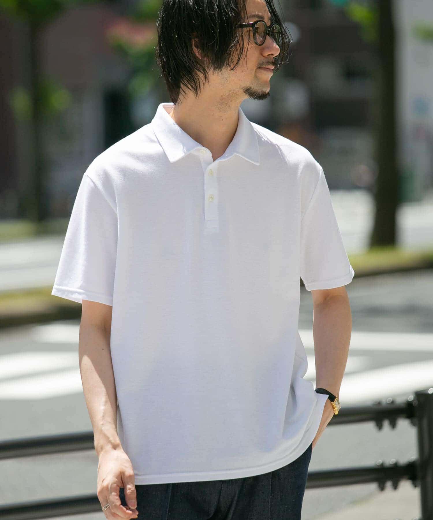 URBAN RESEARCH ROSSO「『XLサイズあり』ハイパフォーマンス鹿の子ポロシャツ」|ポロシャツ|