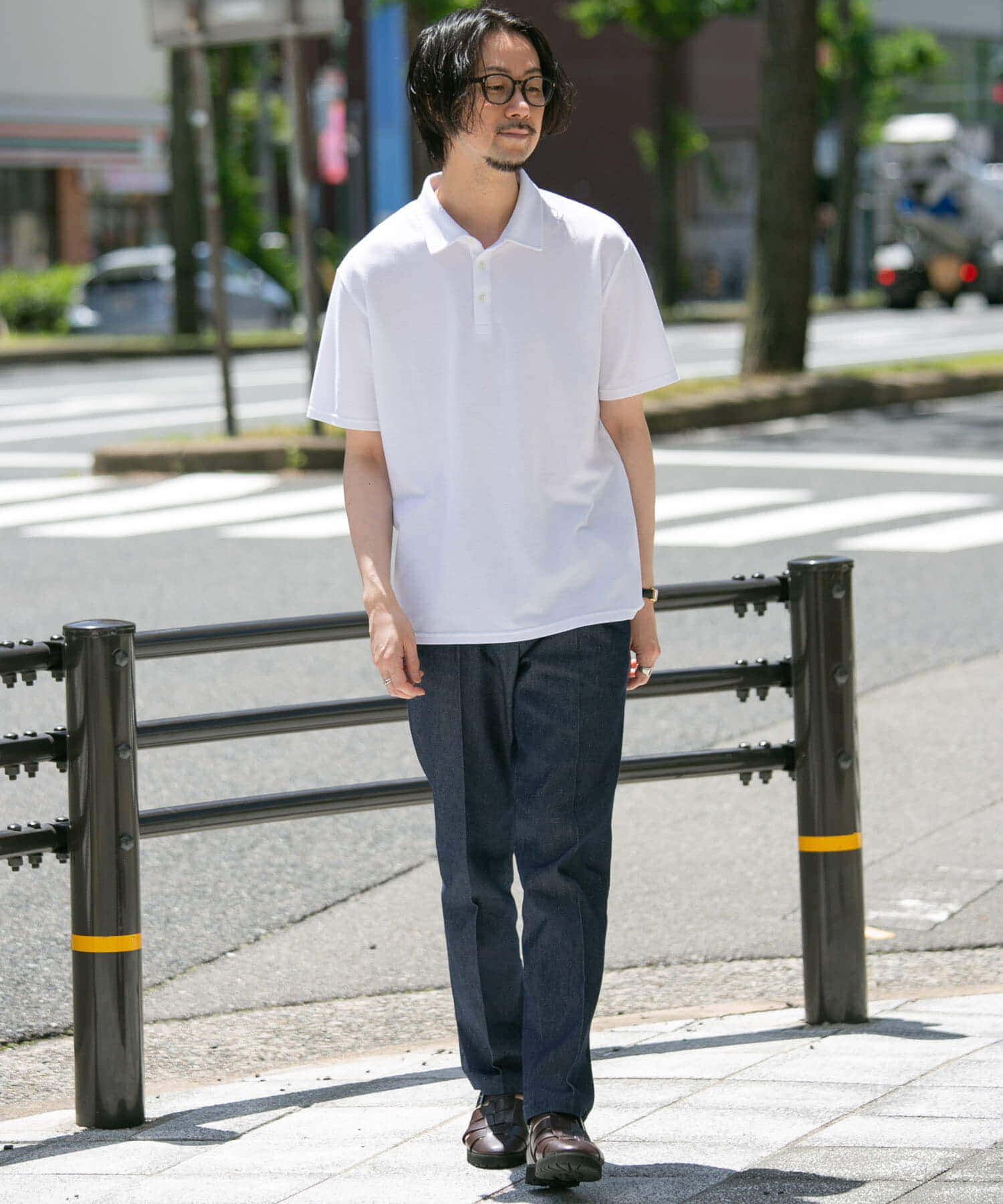 URBAN RESEARCH ROSSO「『XLサイズあり』ハイパフォーマンス鹿の子ポロシャツ」|ポロシャツ|