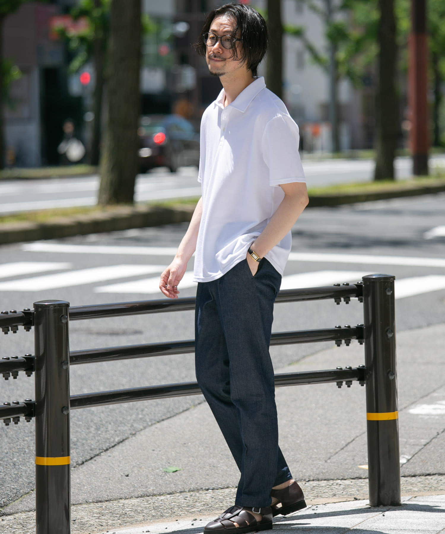 URBAN RESEARCH ROSSO「『XLサイズあり』ハイパフォーマンス鹿の子ポロシャツ」|ポロシャツ|