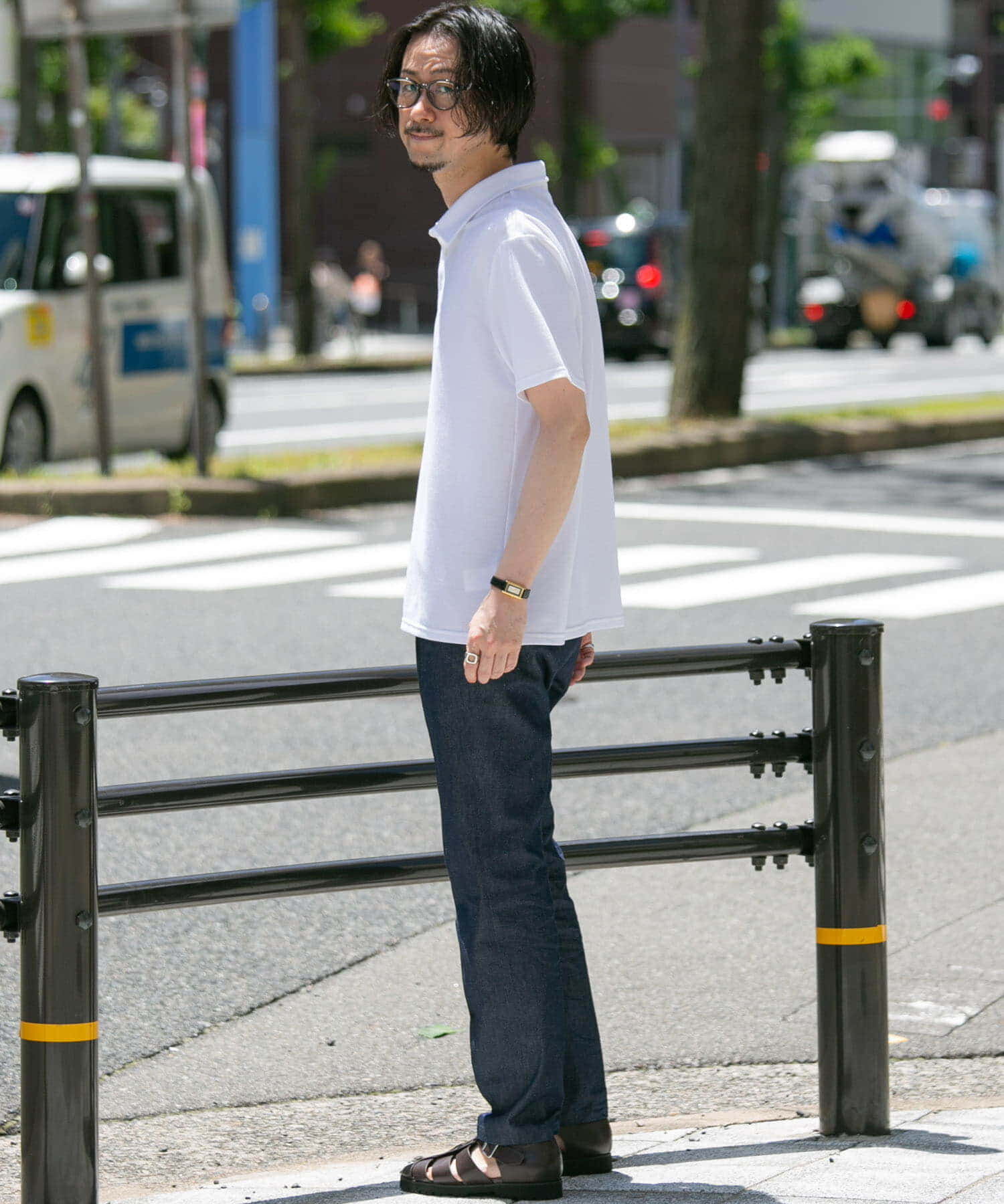 URBAN RESEARCH ROSSO「『XLサイズあり』ハイパフォーマンス鹿の子ポロシャツ」|ポロシャツ|