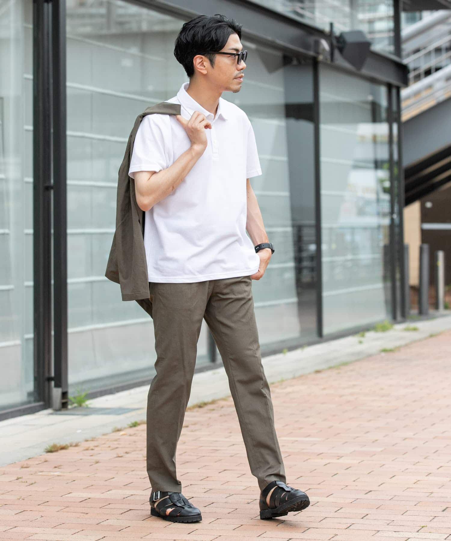 URBAN RESEARCH ROSSO「『XLサイズあり』ハイパフォーマンス鹿の子ポロシャツ」|ポロシャツ|