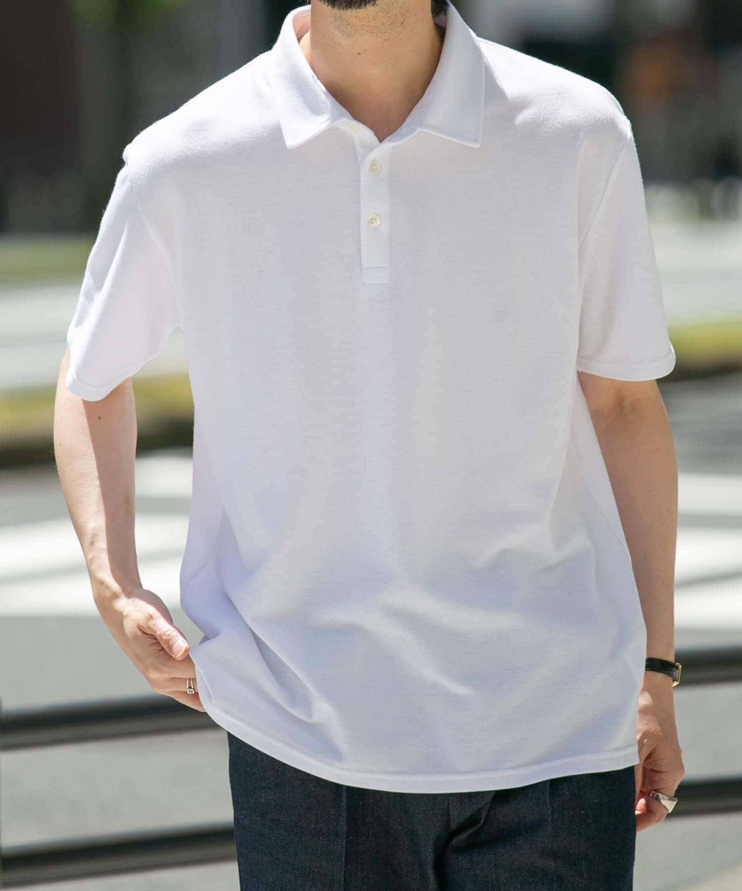 URBAN RESEARCH ROSSO「『XLサイズあり』ハイパフォーマンス鹿の子ポロシャツ」|ポロシャツ|