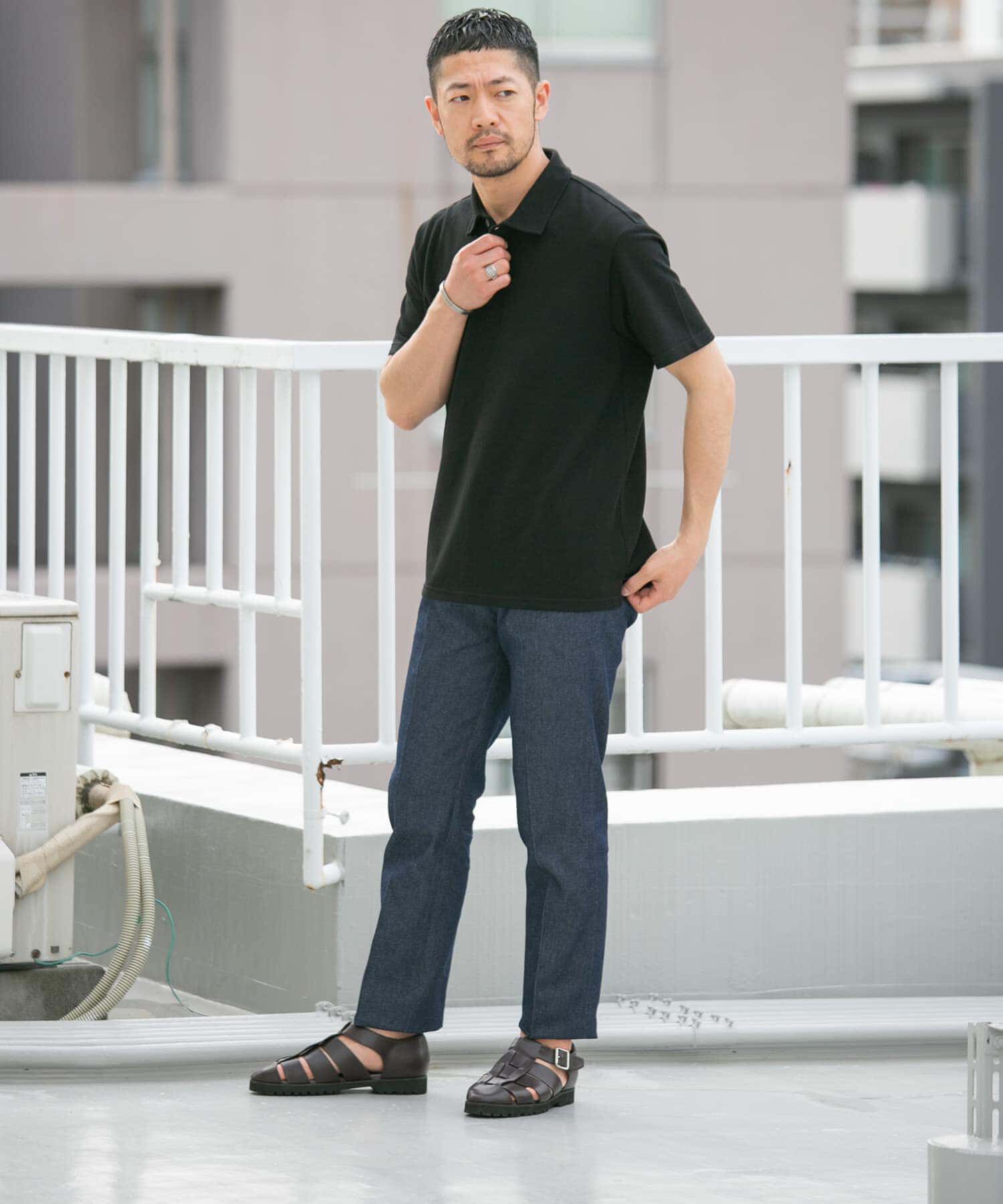 URBAN RESEARCH ROSSO「『XLサイズあり』ハイパフォーマンス鹿の子ポロシャツ」|ポロシャツ|