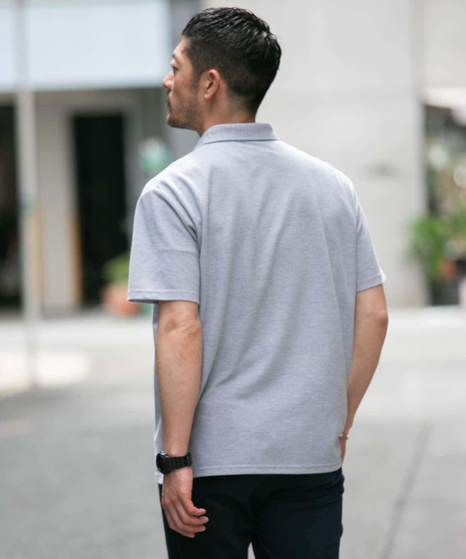 URBAN RESEARCH ROSSO「『XLサイズあり』ハイパフォーマンス鹿の子ポロシャツ」|ポロシャツ|