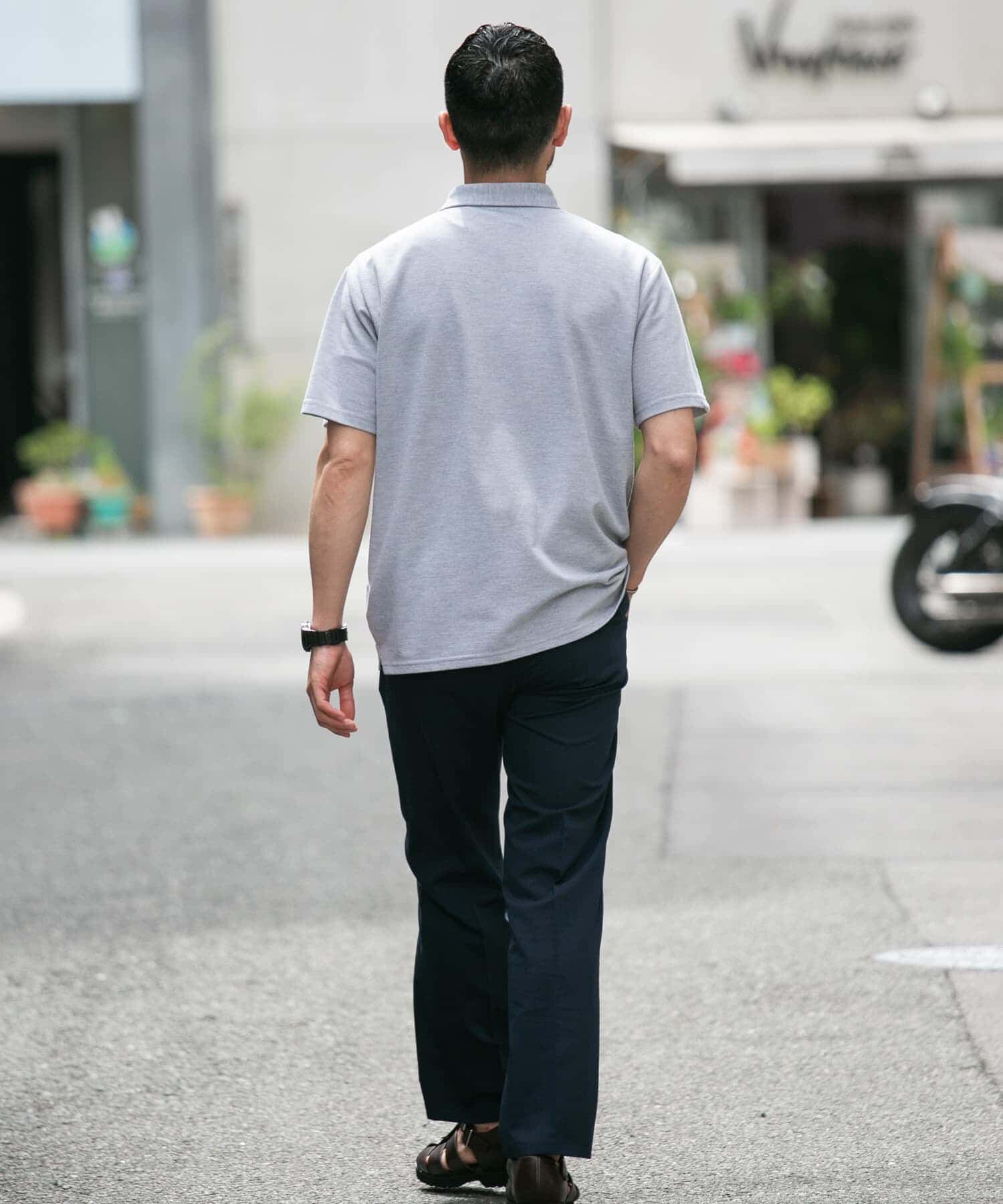 URBAN RESEARCH ROSSO「『XLサイズあり』ハイパフォーマンス鹿の子ポロシャツ」|ポロシャツ|