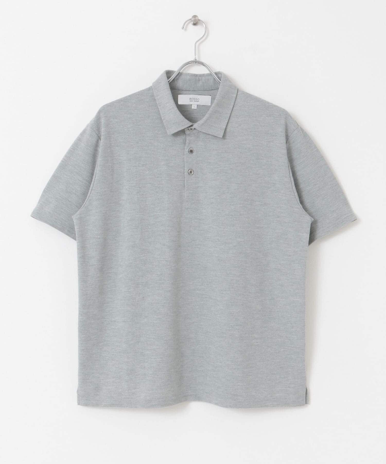 URBAN RESEARCH ROSSO「『XLサイズあり』ハイパフォーマンス鹿の子ポロシャツ」|ポロシャツ|