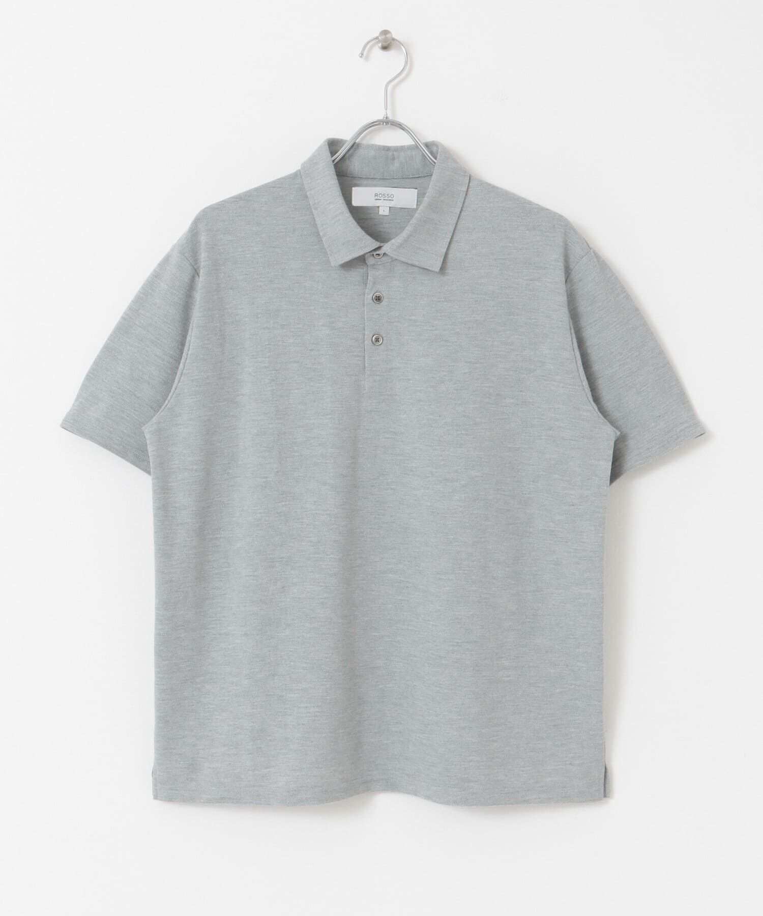 URBAN RESEARCH ROSSO「『XLサイズあり』ハイパフォーマンス鹿の子ポロシャツ」|ポロシャツ|