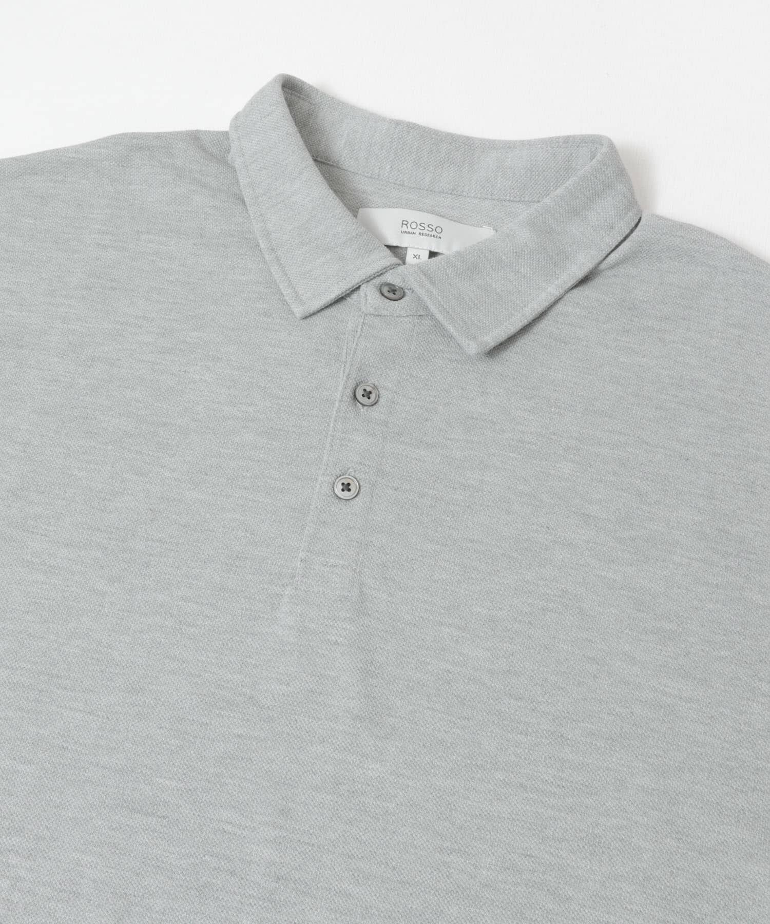 URBAN RESEARCH ROSSO「『XLサイズあり』ハイパフォーマンス鹿の子ポロシャツ」|ポロシャツ|