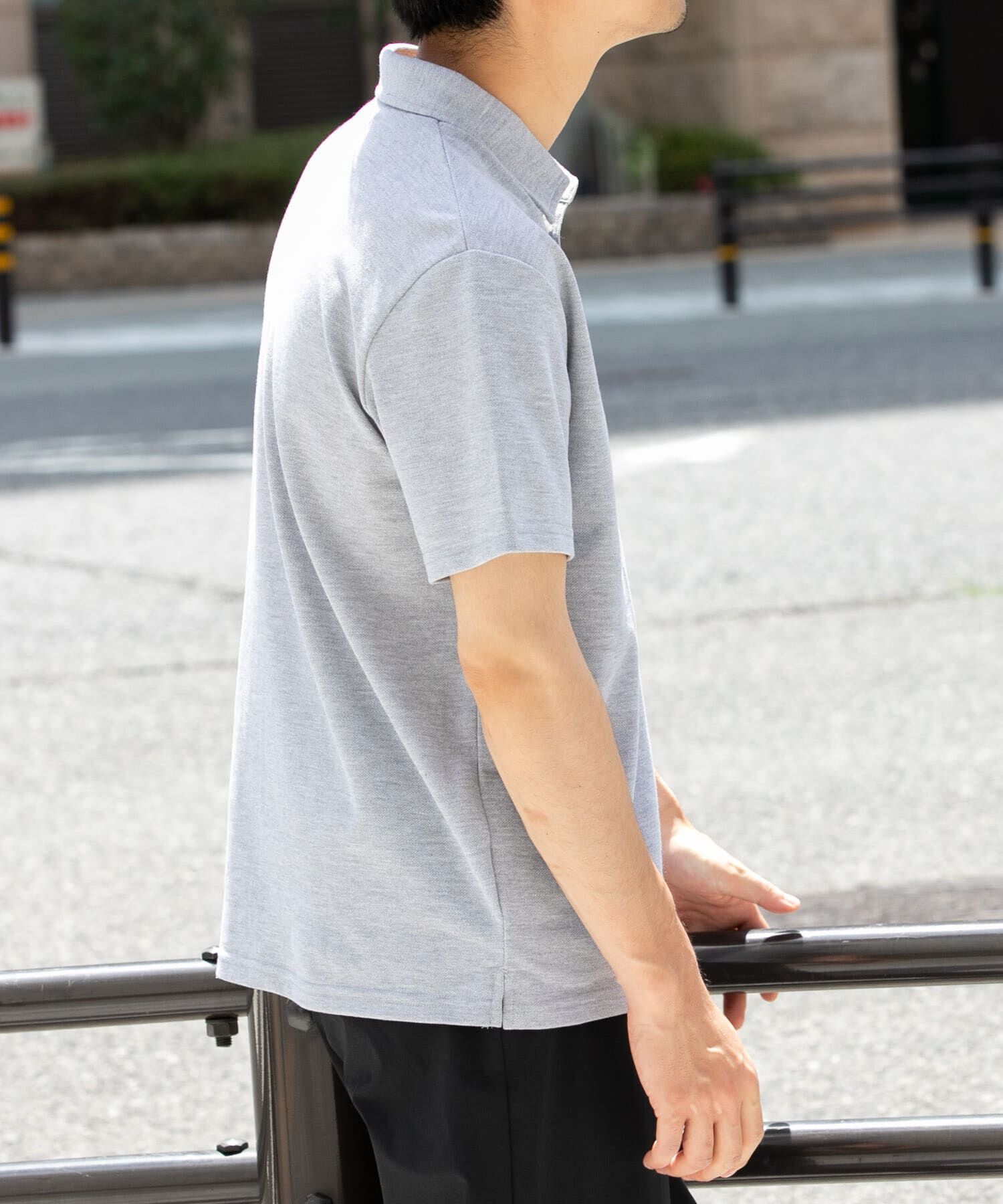 URBAN RESEARCH ROSSO「『XLサイズあり』ハイパフォーマンス鹿の子ポロシャツ」|ポロシャツ|