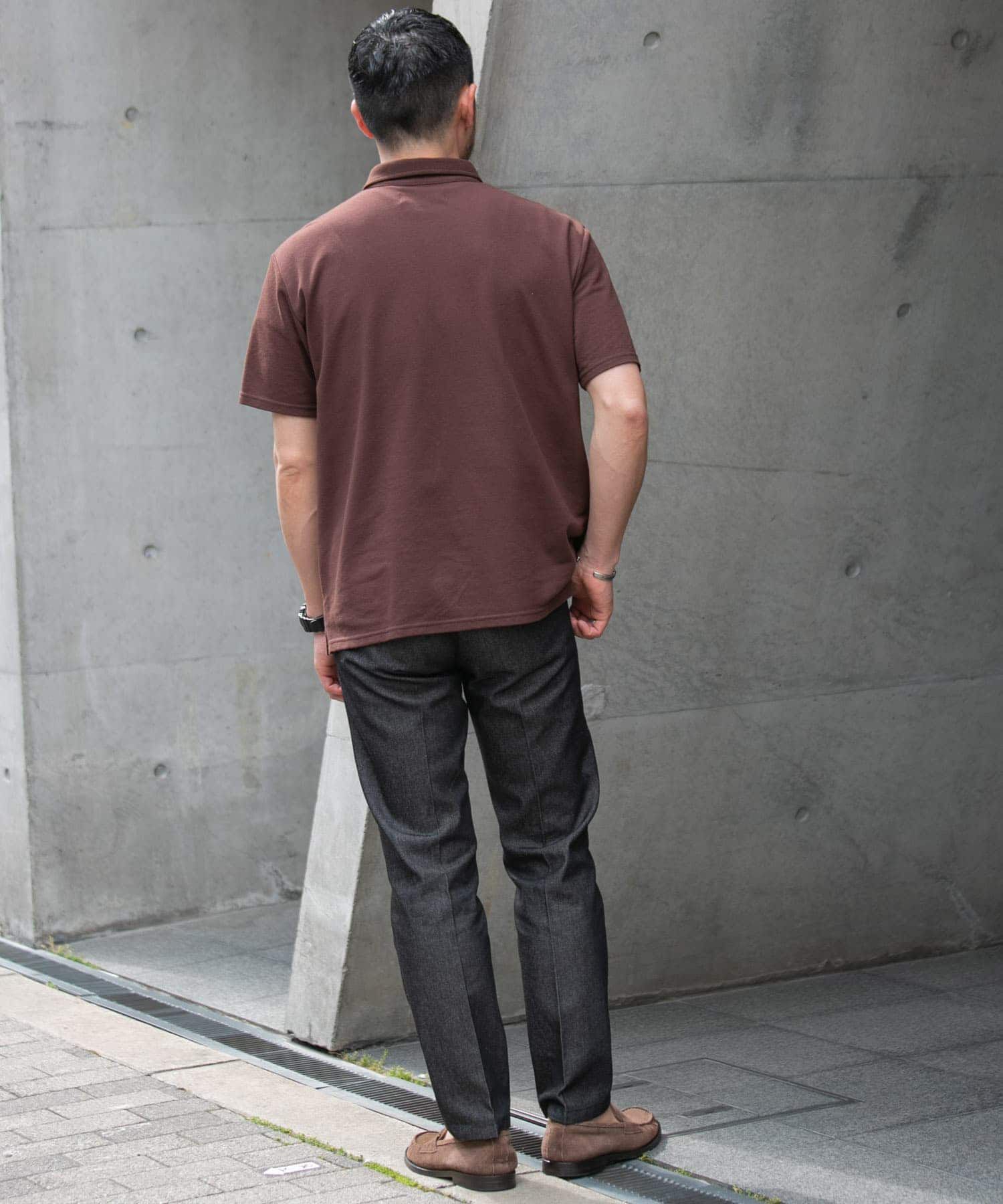 URBAN RESEARCH ROSSO「『XLサイズあり』ハイパフォーマンス鹿の子ポロシャツ」|ポロシャツ|