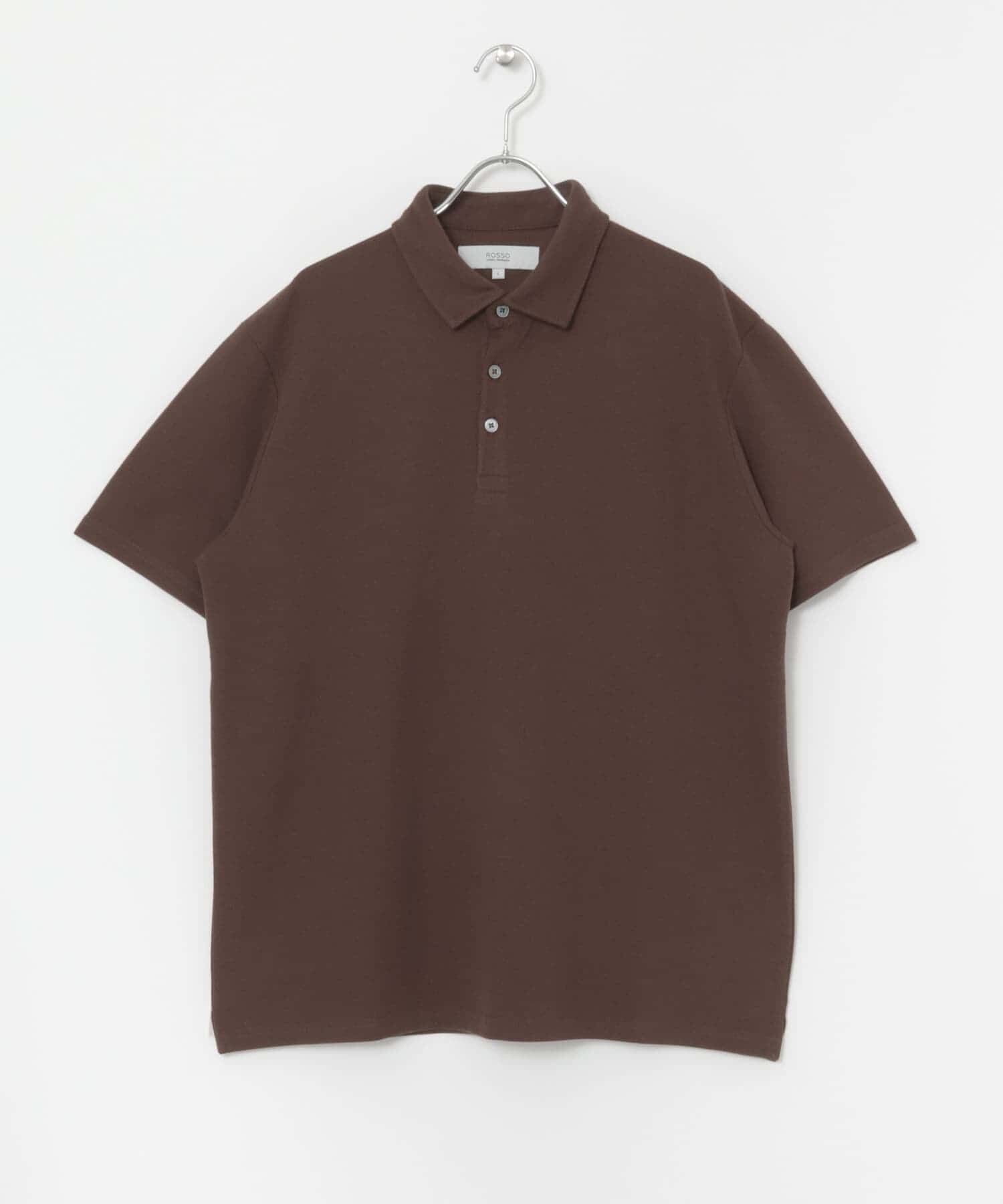 URBAN RESEARCH ROSSO「『XLサイズあり』ハイパフォーマンス鹿の子ポロシャツ」|ポロシャツ|