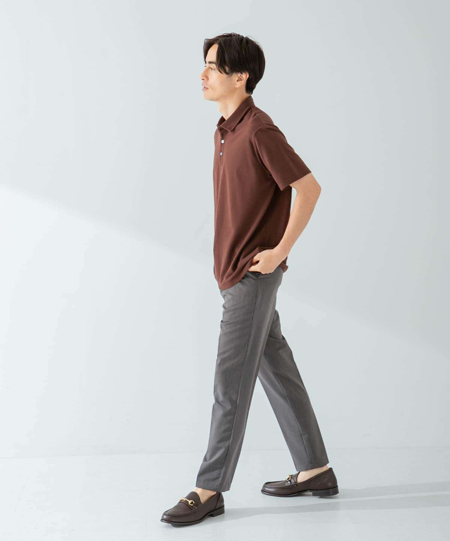 URBAN RESEARCH ROSSO「『XLサイズあり』ハイパフォーマンス鹿の子ポロシャツ」|ポロシャツ|