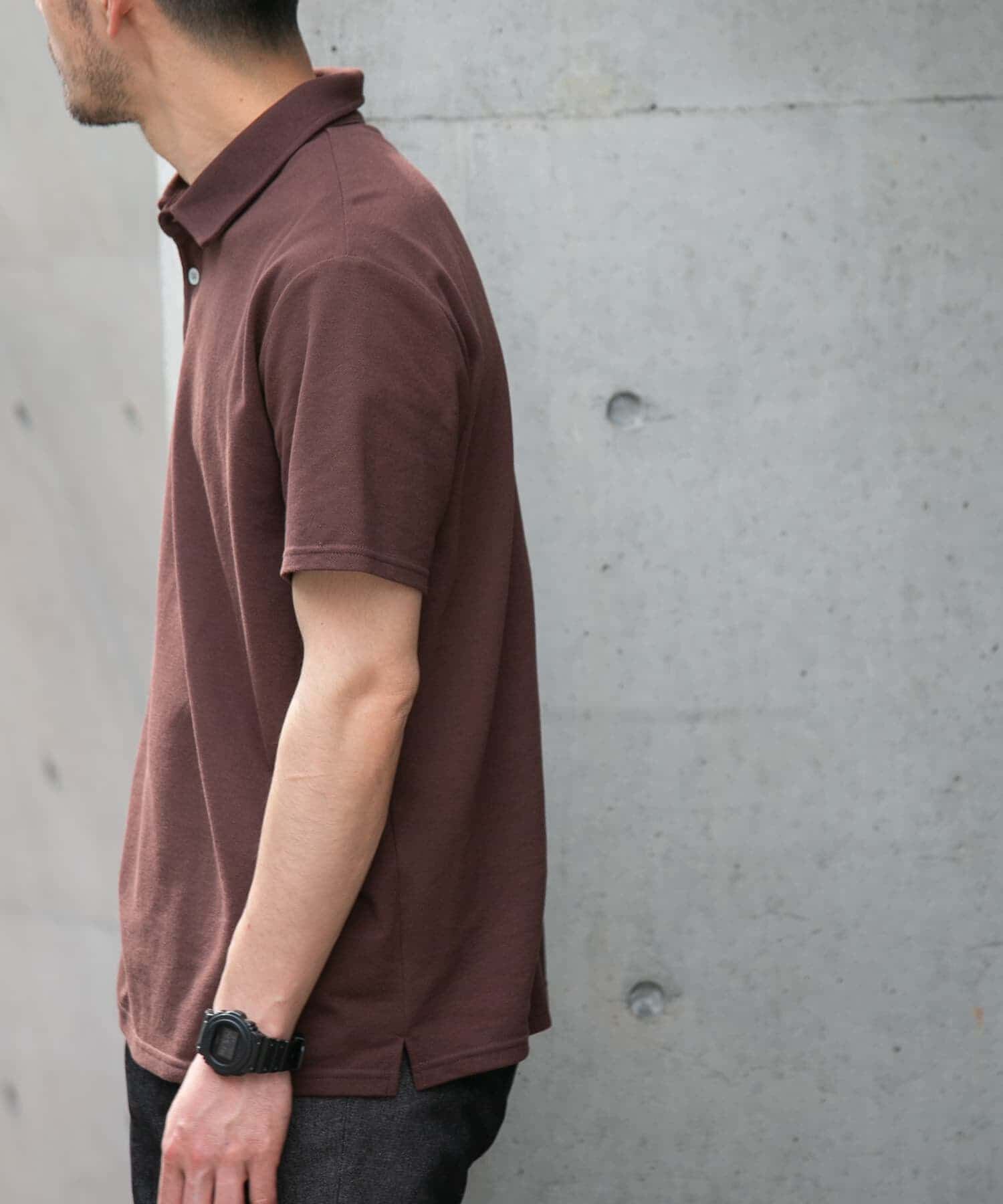 URBAN RESEARCH ROSSO「『XLサイズあり』ハイパフォーマンス鹿の子ポロシャツ」|ポロシャツ|