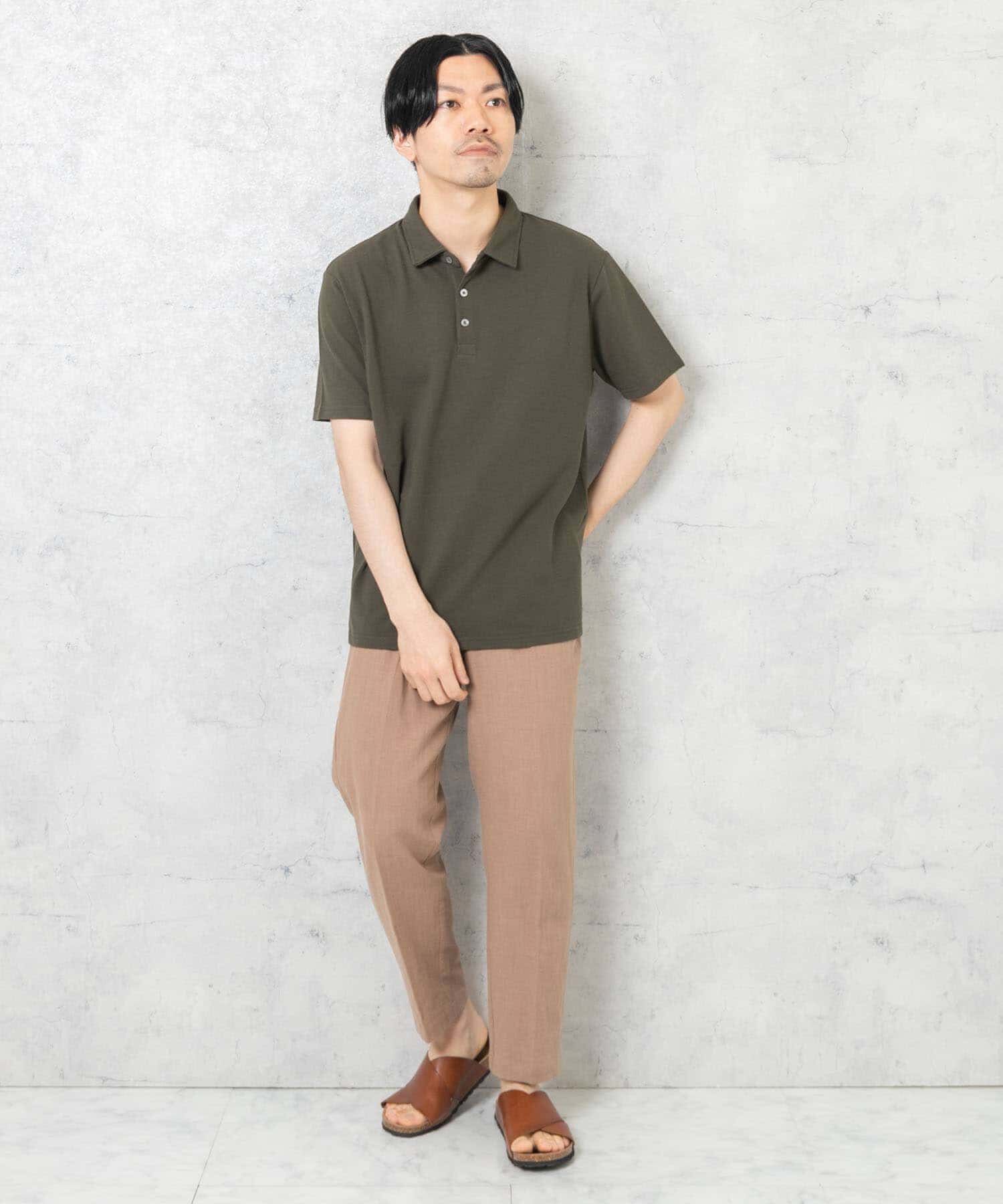 URBAN RESEARCH ROSSO「『XLサイズあり』ハイパフォーマンス鹿の子ポロシャツ」|ポロシャツ|