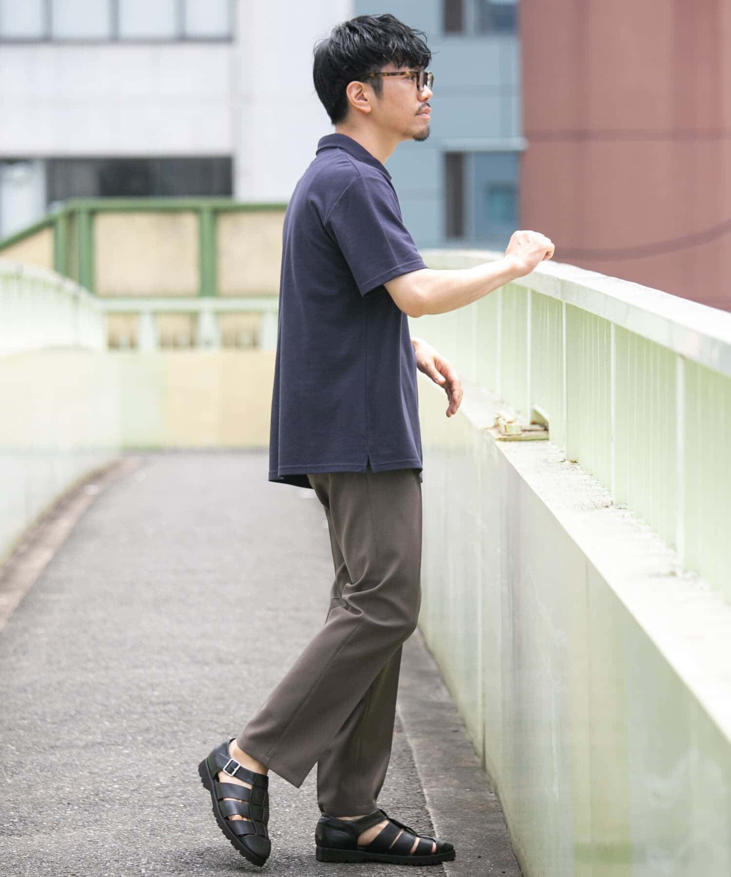 URBAN RESEARCH ROSSO「『XLサイズあり』ハイパフォーマンス鹿の子ポロシャツ」|ポロシャツ|