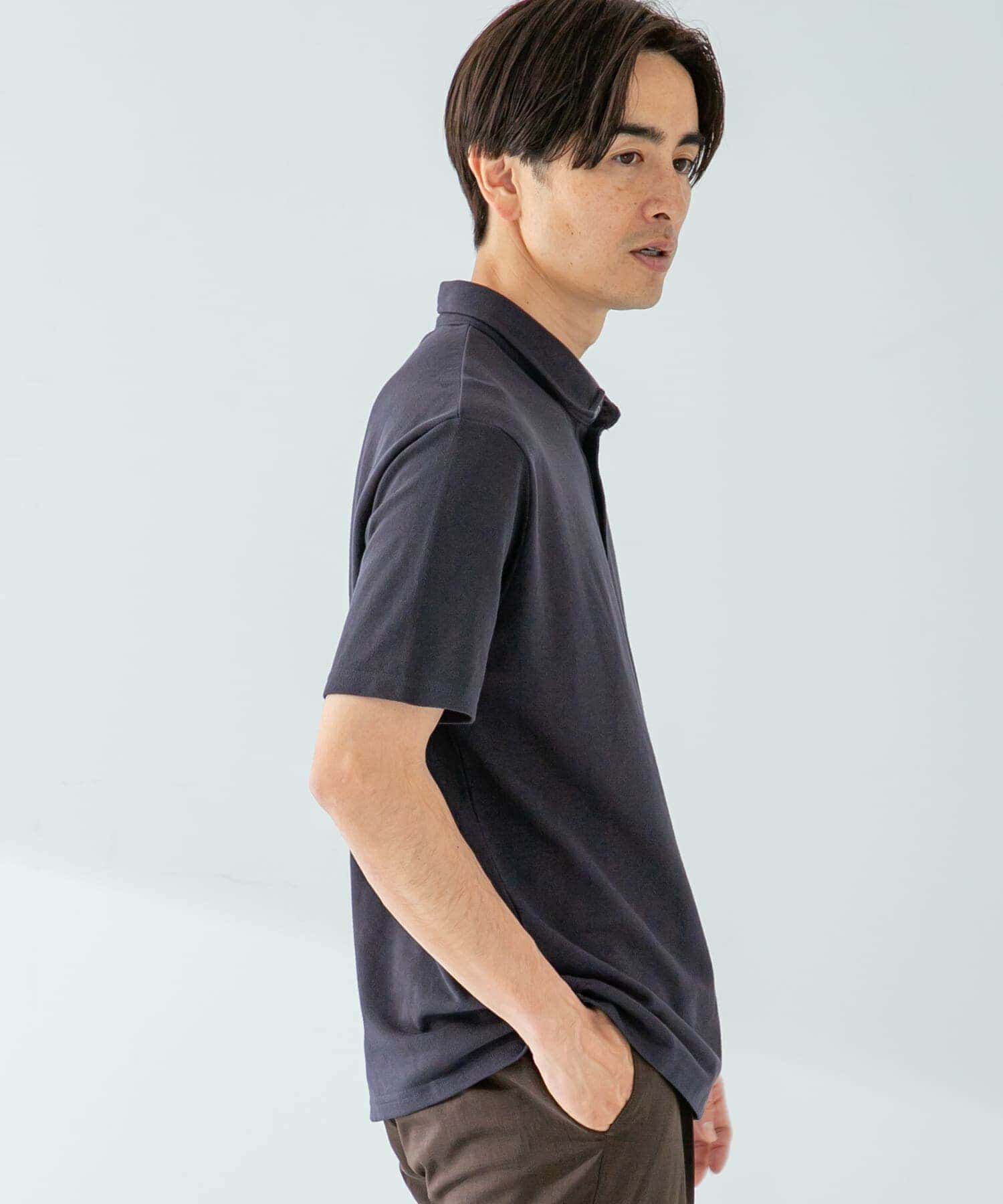 URBAN RESEARCH ROSSO「『XLサイズあり』ハイパフォーマンス鹿の子ポロシャツ」|ポロシャツ|