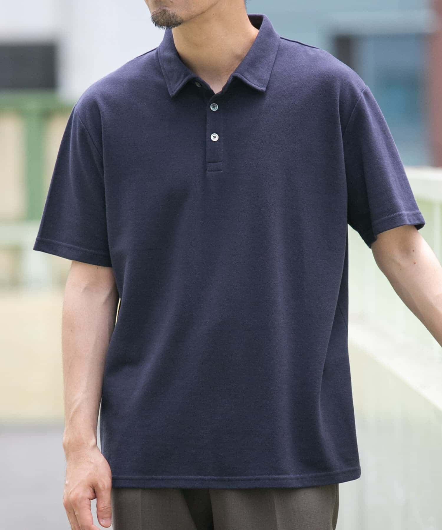 URBAN RESEARCH ROSSO「『XLサイズあり』ハイパフォーマンス鹿の子ポロシャツ」|ポロシャツ|