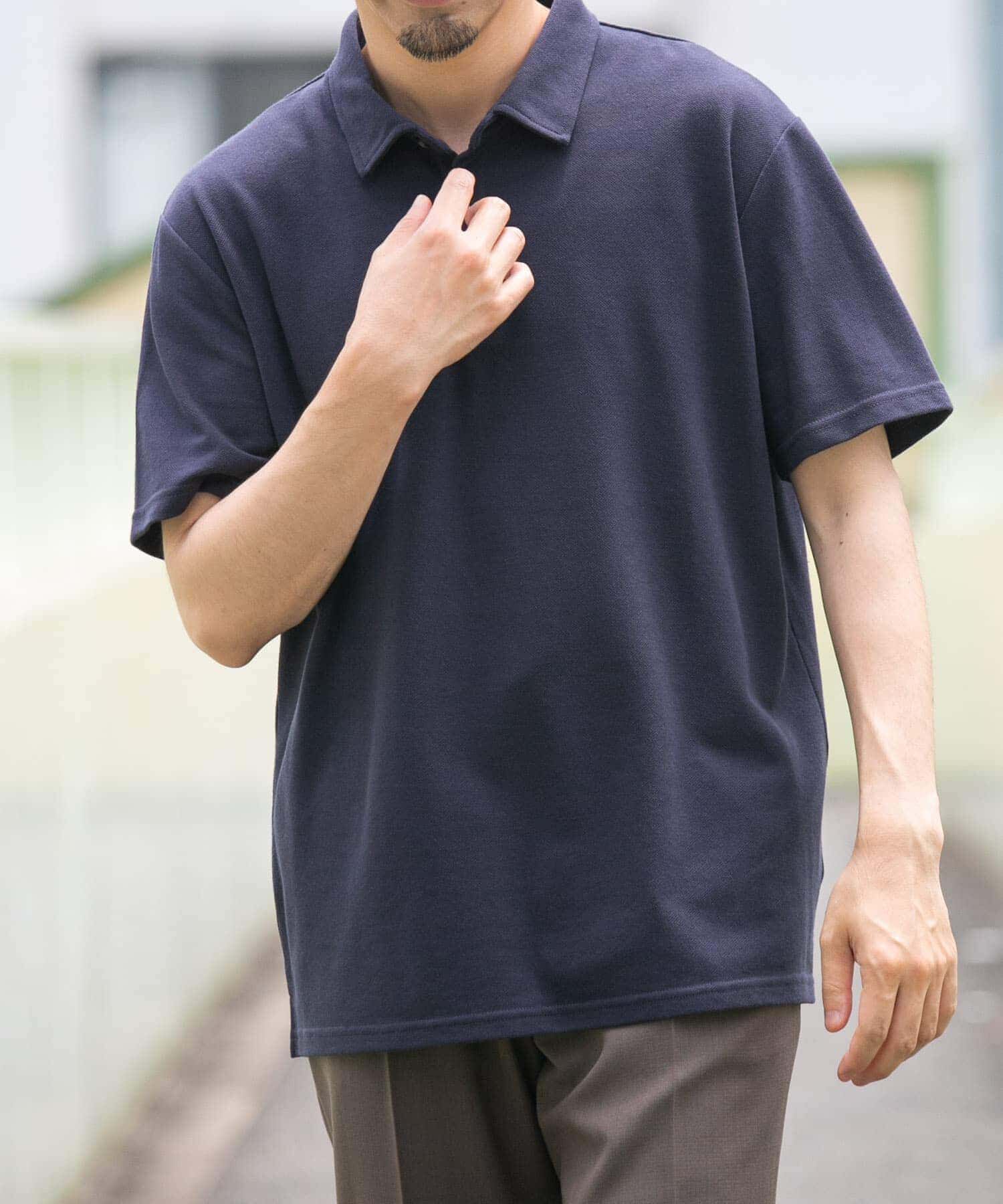 URBAN RESEARCH ROSSO「『XLサイズあり』ハイパフォーマンス鹿の子ポロシャツ」|ポロシャツ|