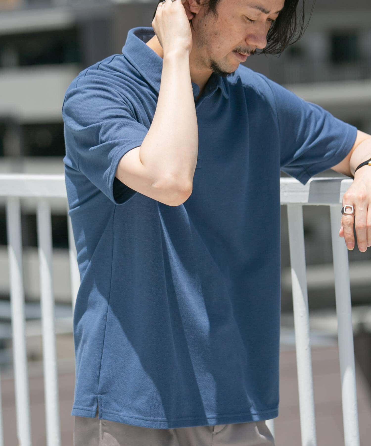 URBAN RESEARCH ROSSO「『XLサイズあり』ハイパフォーマンス鹿の子ポロシャツ」|ポロシャツ|