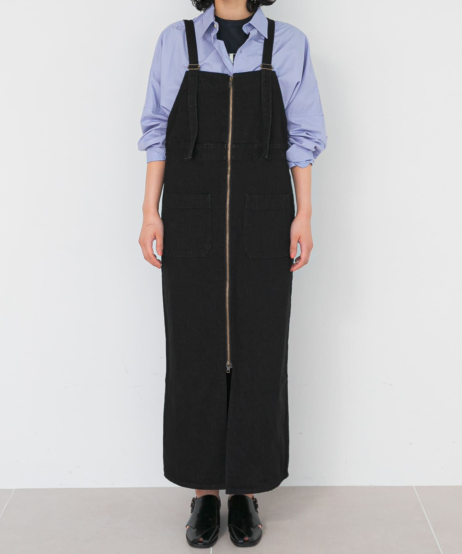 URBAN RESEARCH ROSSO「『別注』Lee&times;ROSSO　ILINE SALOPETTE SKIRT」|ワンピース|