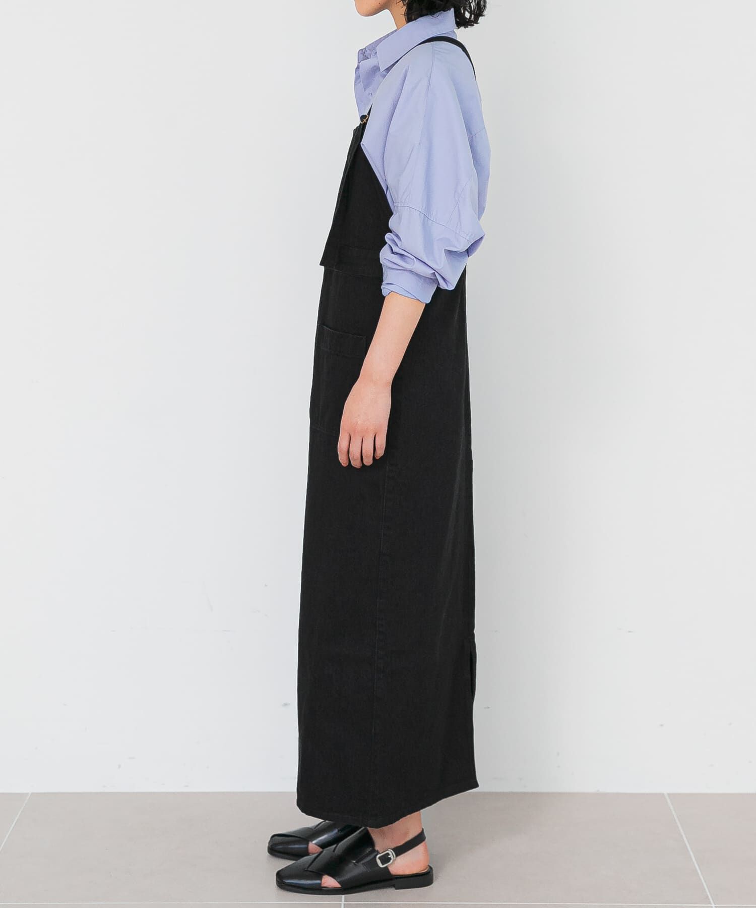 URBAN RESEARCH ROSSO「『別注』Lee&times;ROSSO　ILINE SALOPETTE SKIRT」|ワンピース|