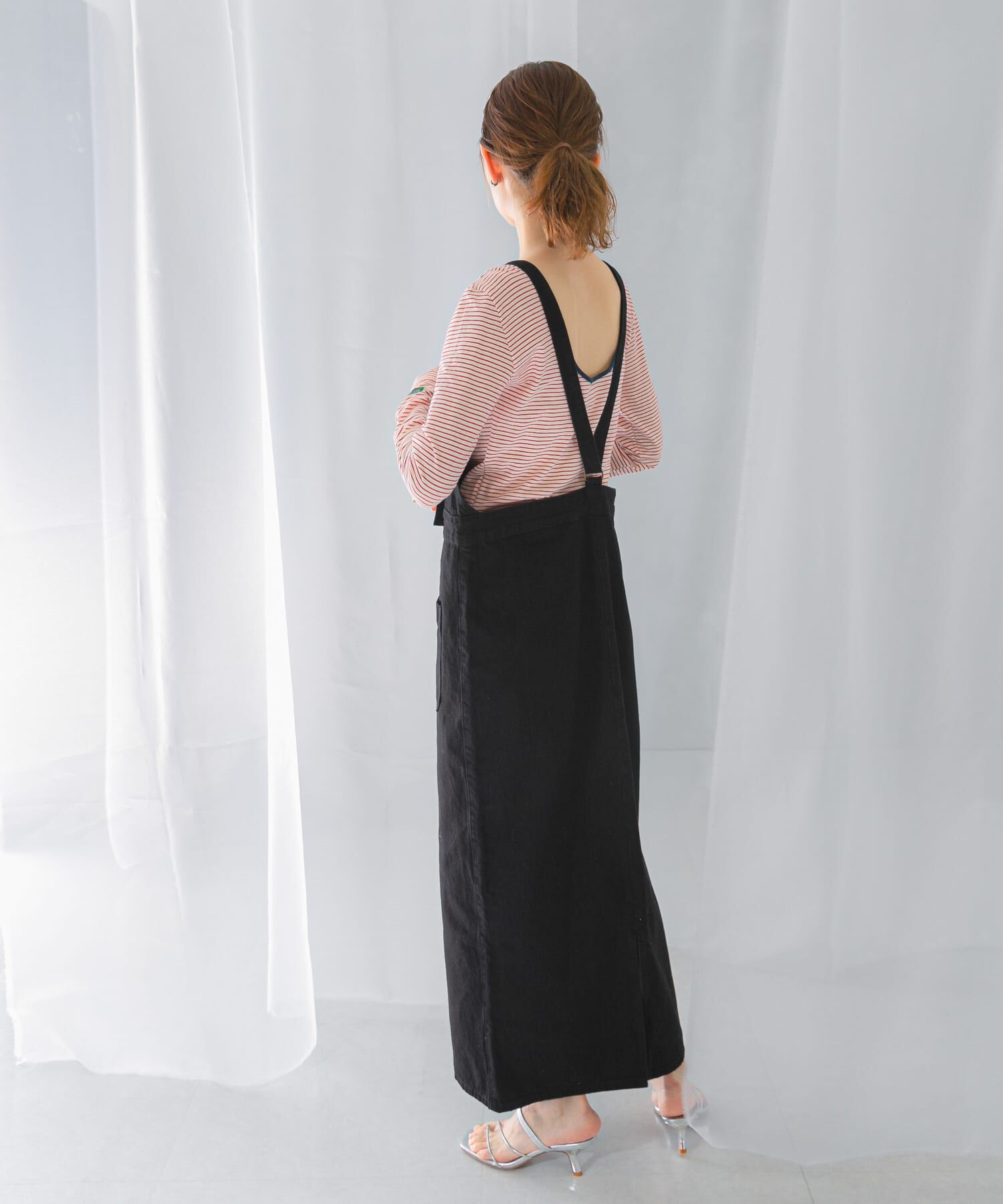 URBAN RESEARCH ROSSO「『別注』Lee&times;ROSSO　ILINE SALOPETTE SKIRT」|ワンピース|