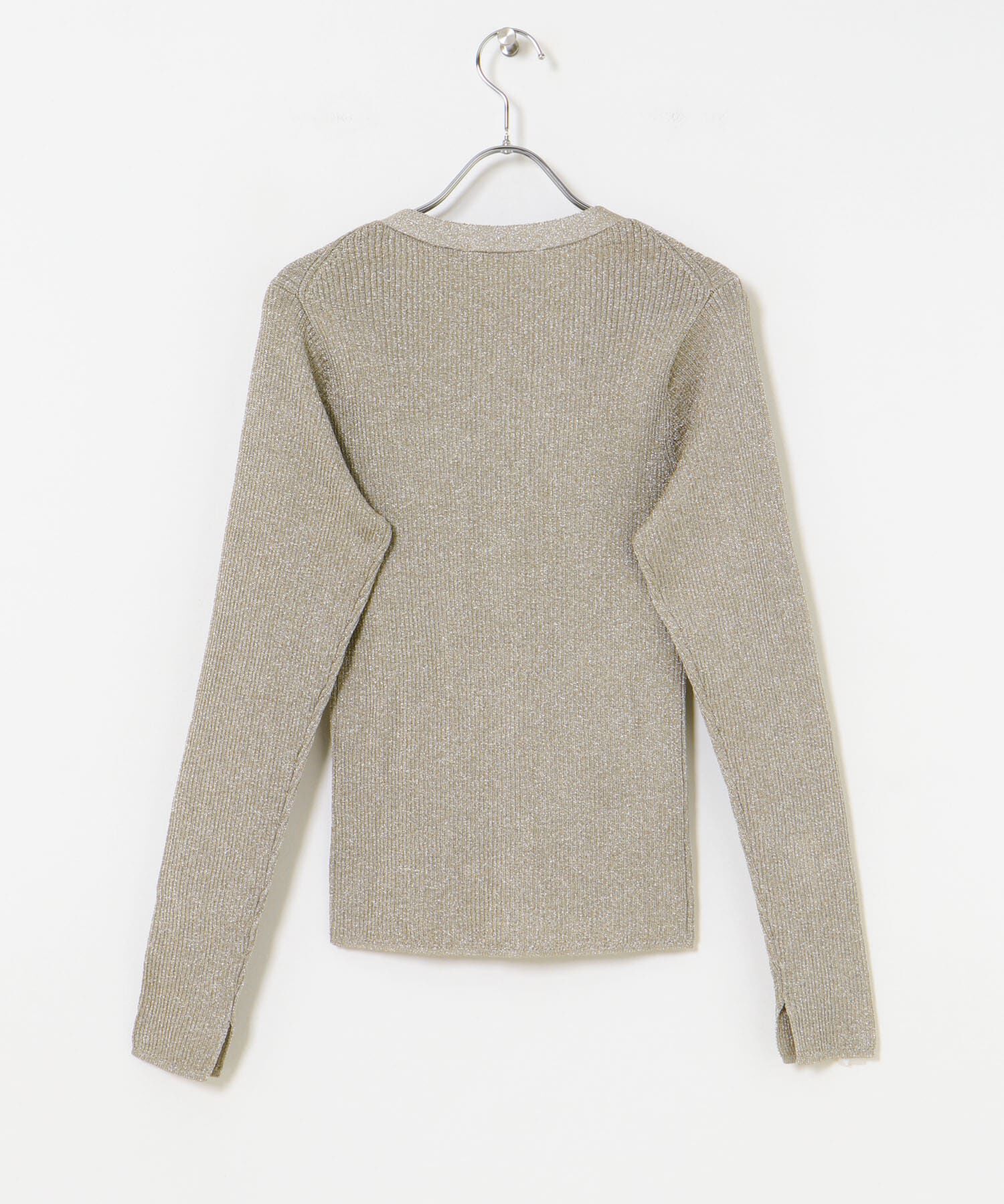 URBAN RESEARCH「ラメリブニットカーディガン」|カーディガン|