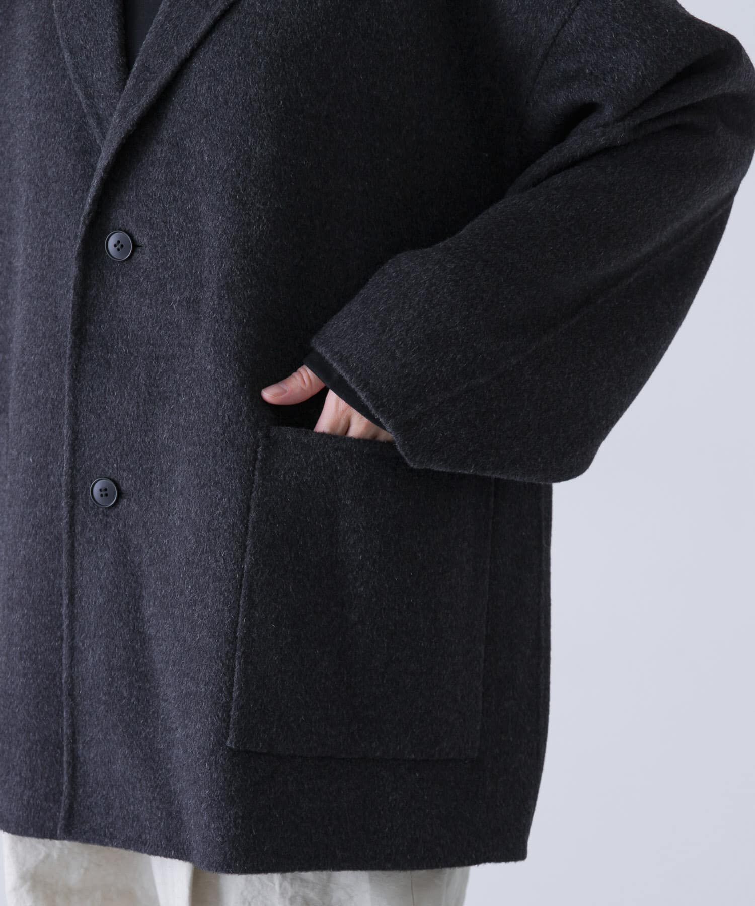 ウールテーラードショートコート（かぐれ）｜ルミネのファッション通販