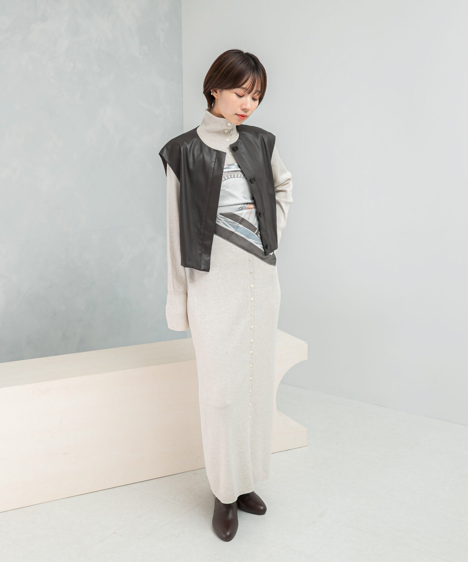 URBAN RESEARCH ROSSO「タックベスト」|ベスト・ジレ|