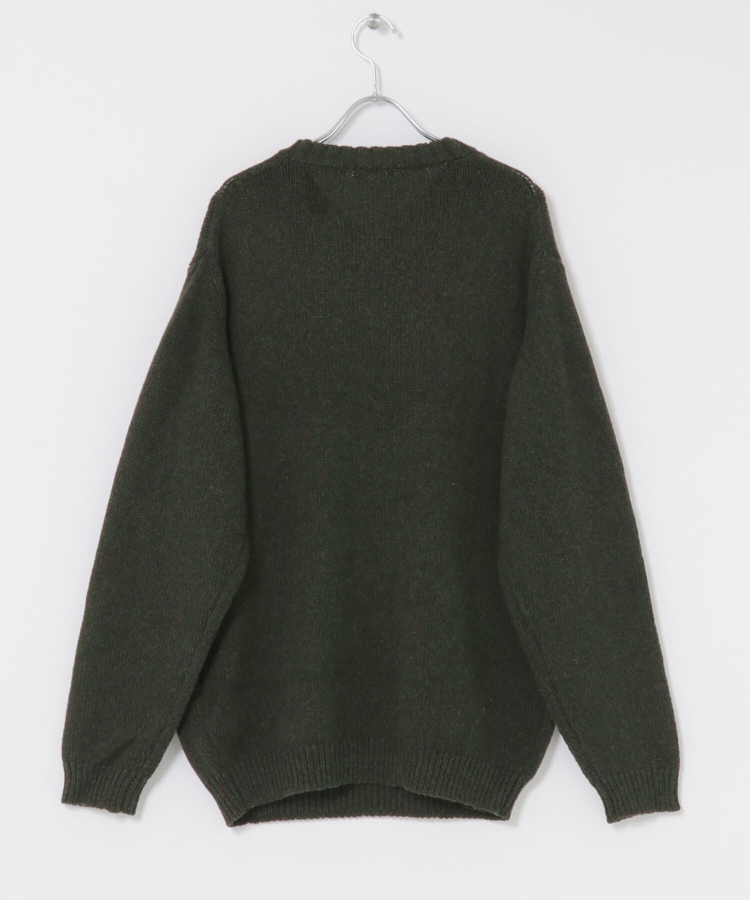 URBAN RESEARCH DOORS「FORK&SPOON　コットンウールVネックニット」|ニット・セーター|