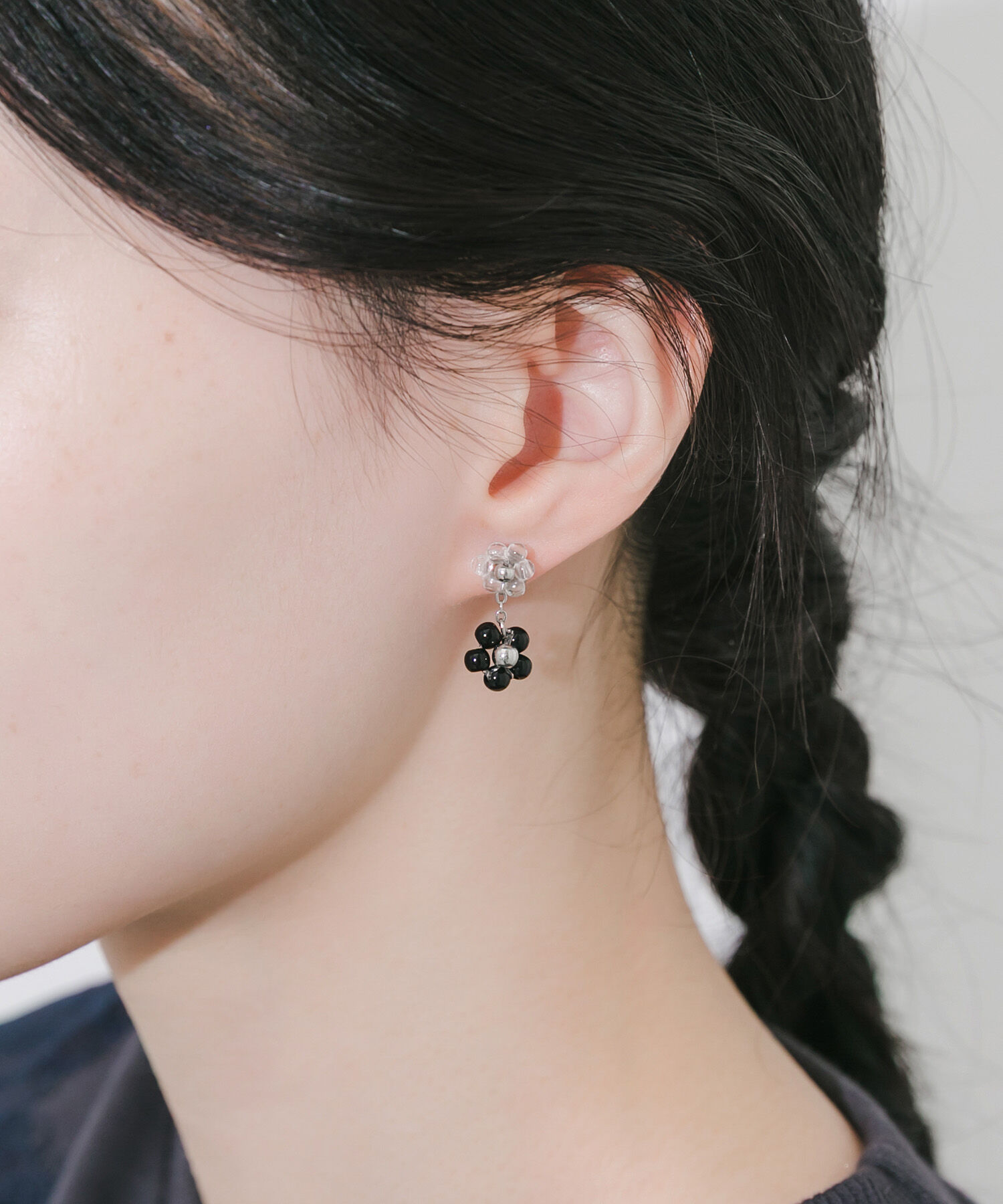 SMELLY「フラワービーズピアス」|ピアス|