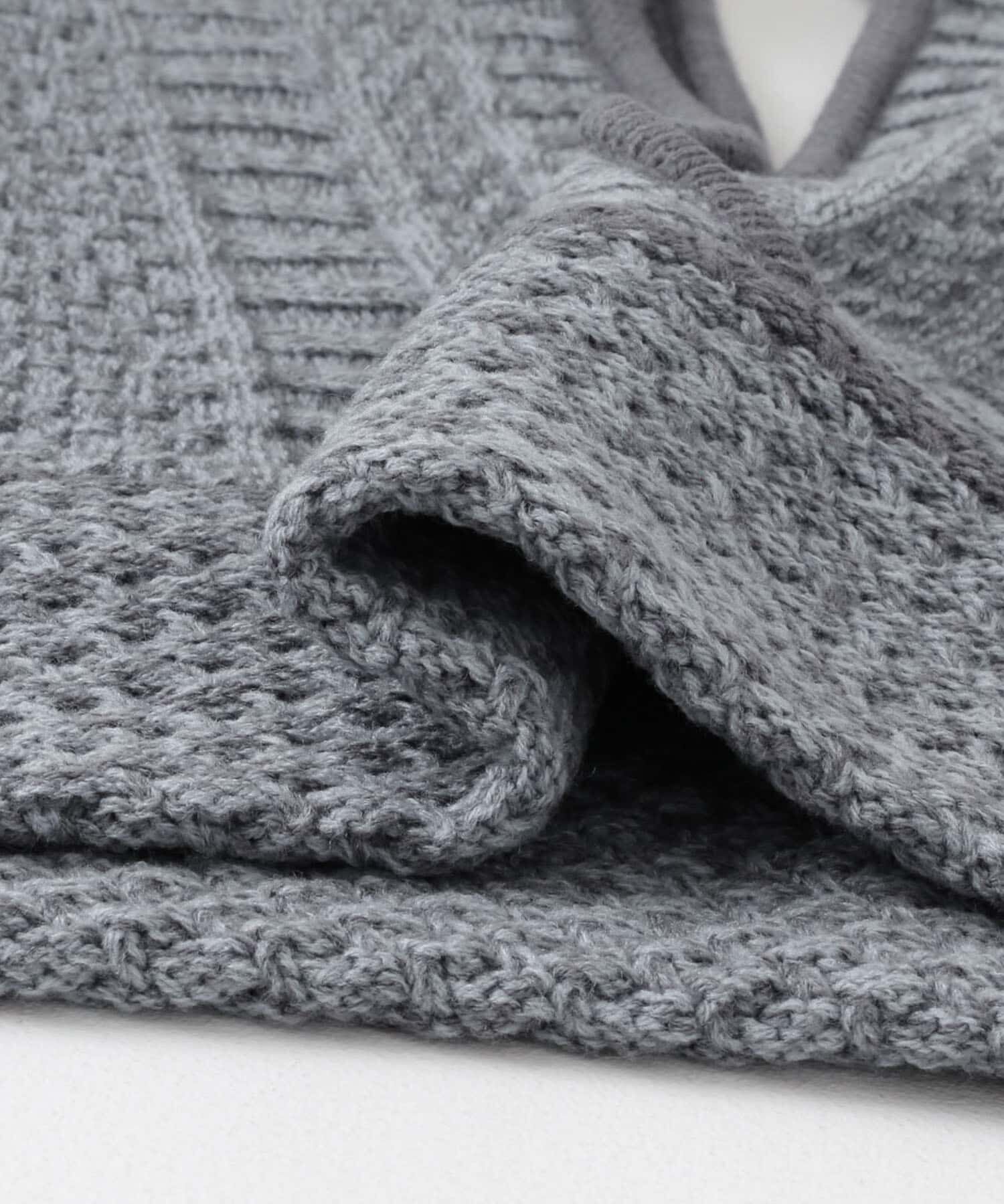 SENSE OF PLACE by URBAN RESEARCH「フリンジニットベスト」|ベスト・ジレ|