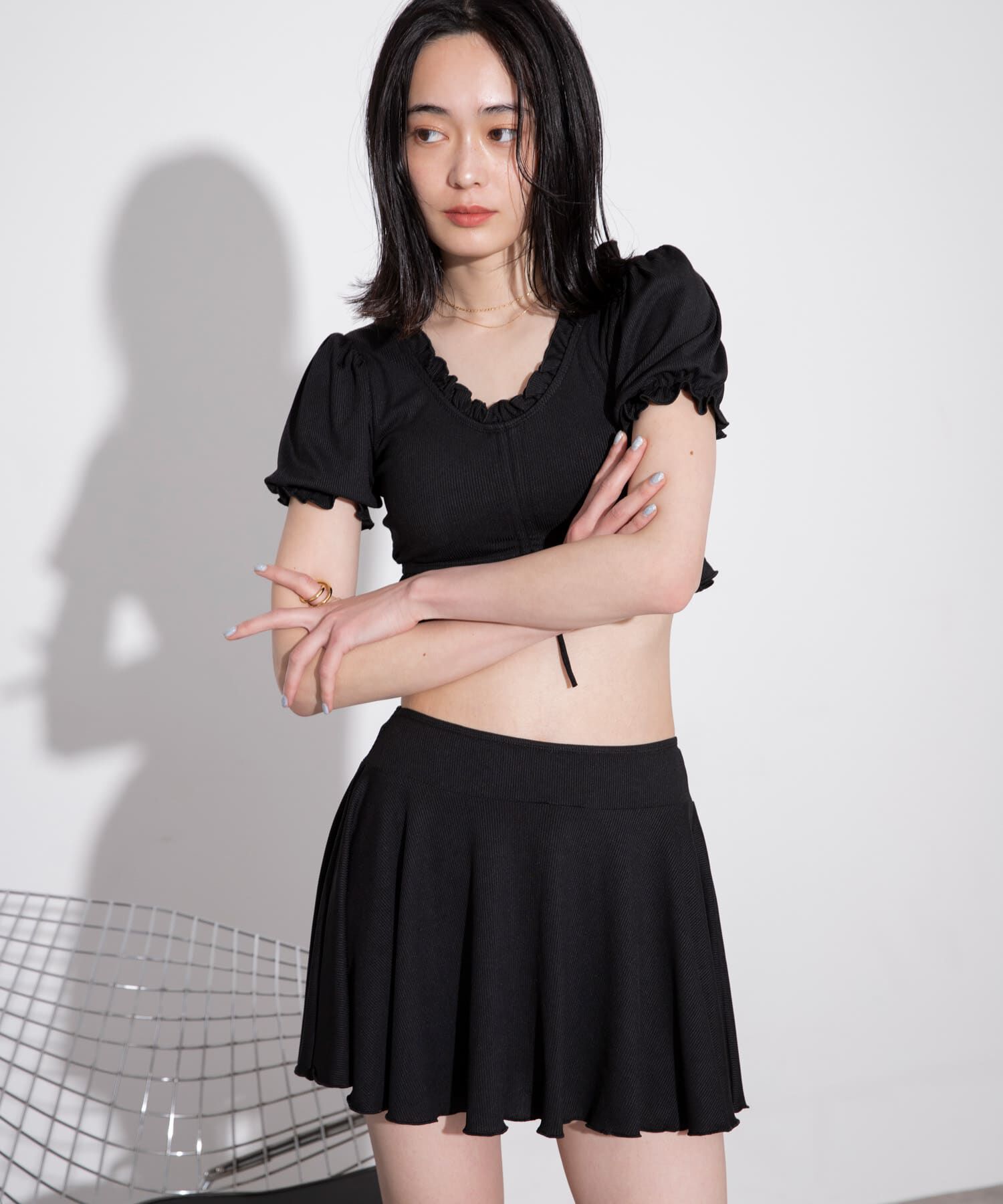 SENSE OF PLACE by URBAN RESEARCH「セパレートドロストスイムウェア」|ビキニ|