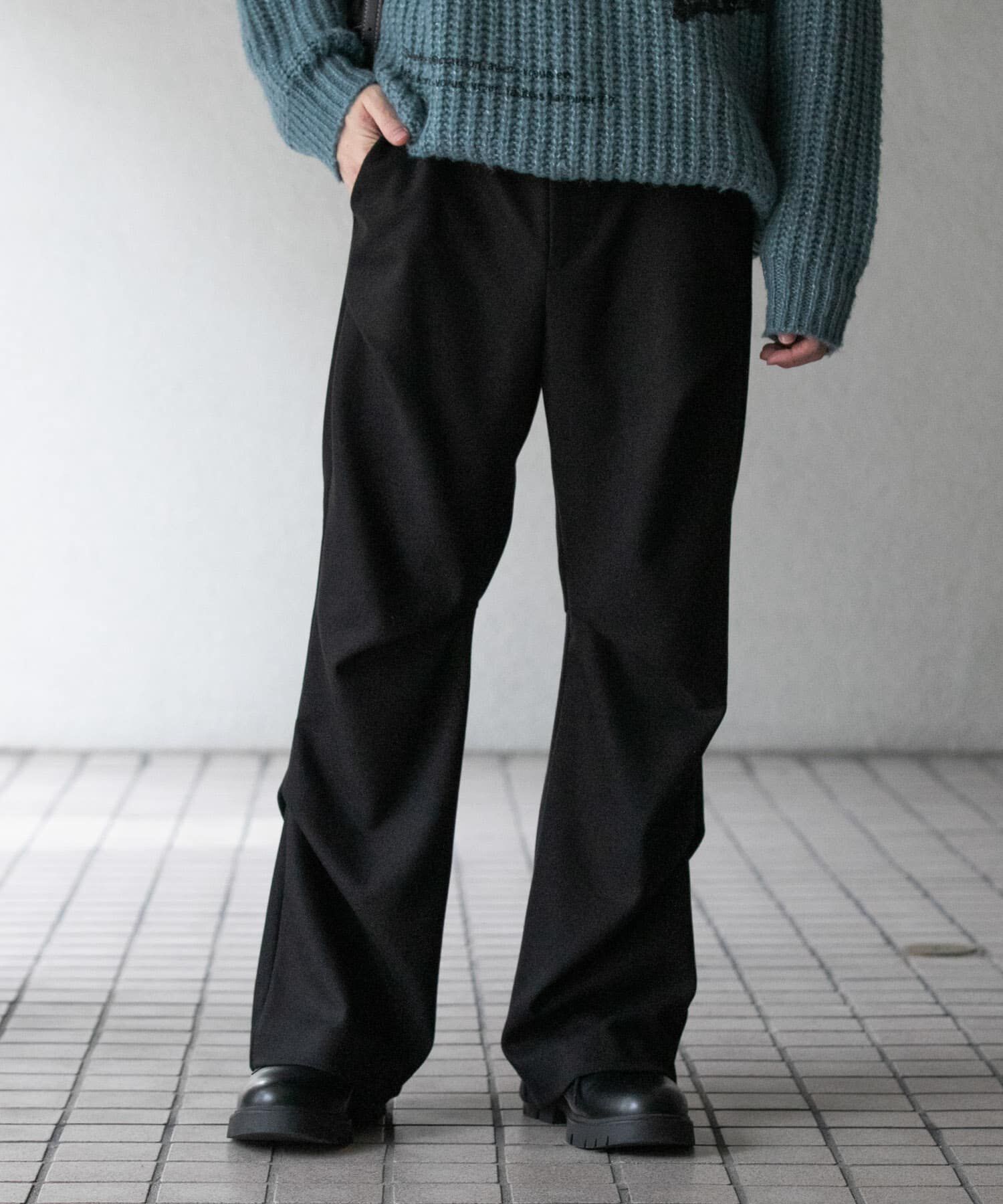 SENSE OF PLACE by URBAN RESEARCH「ウールライクランダムタックパンツ」|その他|