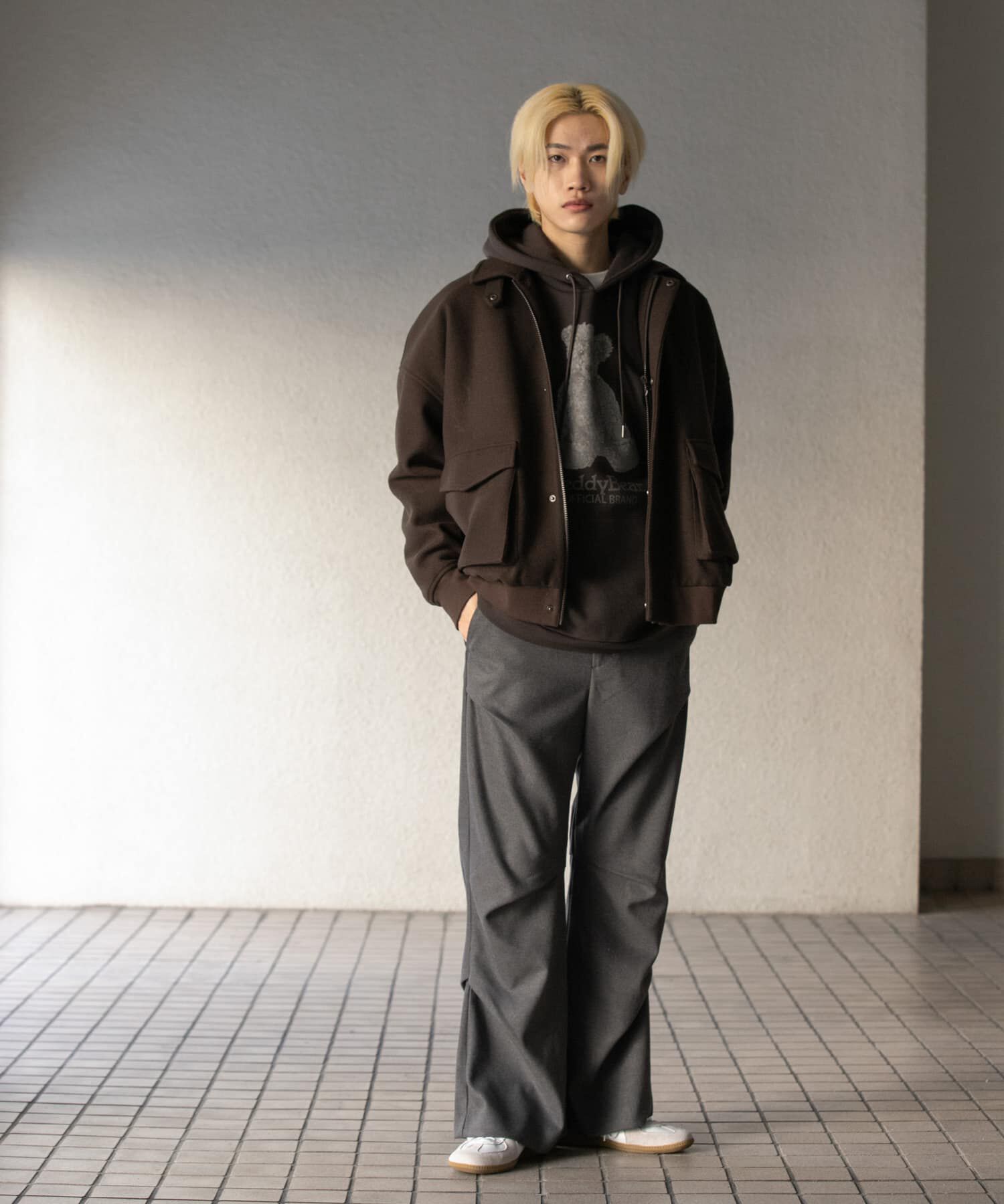 SENSE OF PLACE by URBAN RESEARCH「ウールライクランダムタックパンツ」|その他|