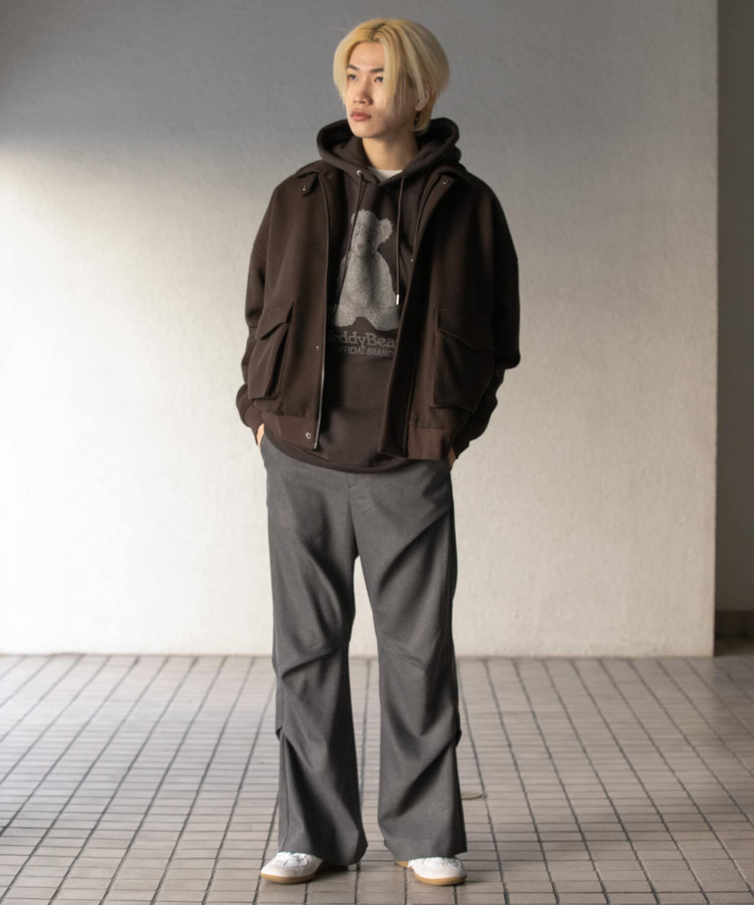 SENSE OF PLACE by URBAN RESEARCH「ウールライクランダムタックパンツ」|その他|