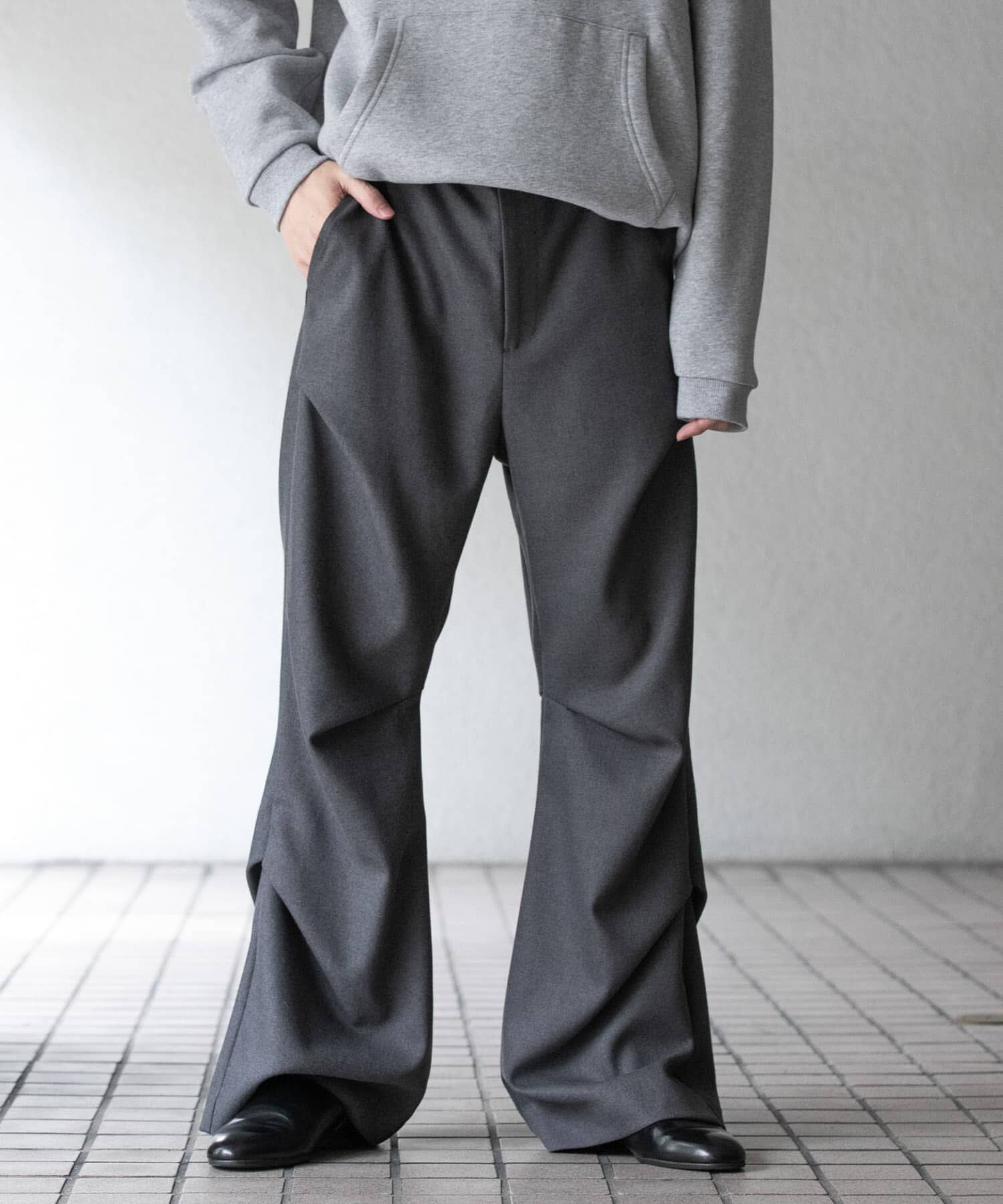 SENSE OF PLACE by URBAN RESEARCH「ウールライクランダムタックパンツ」|その他|