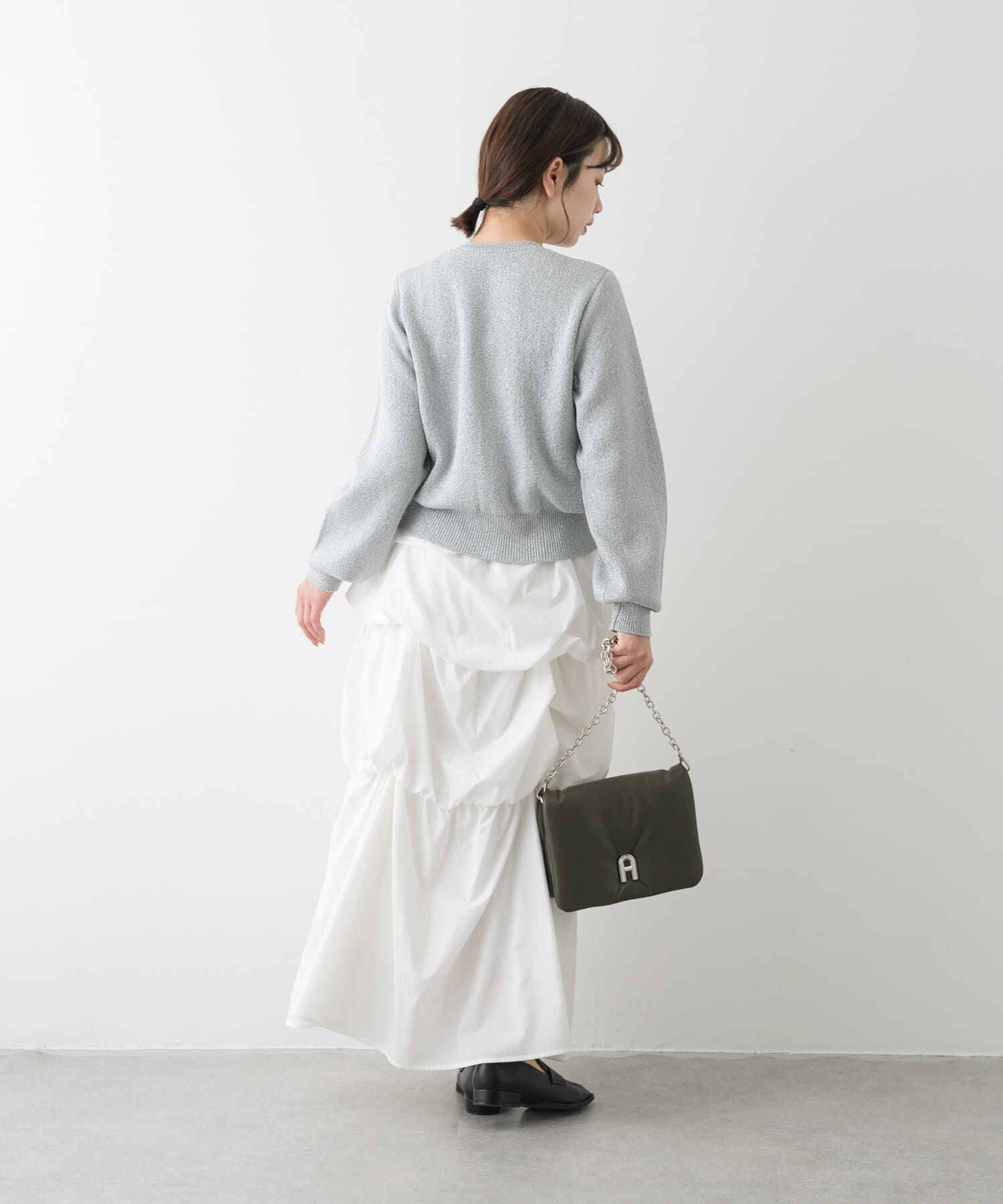 SENSE OF PLACE by URBAN RESEARCH「『洗濯可』グリッターカーディガン」|カーディガン|