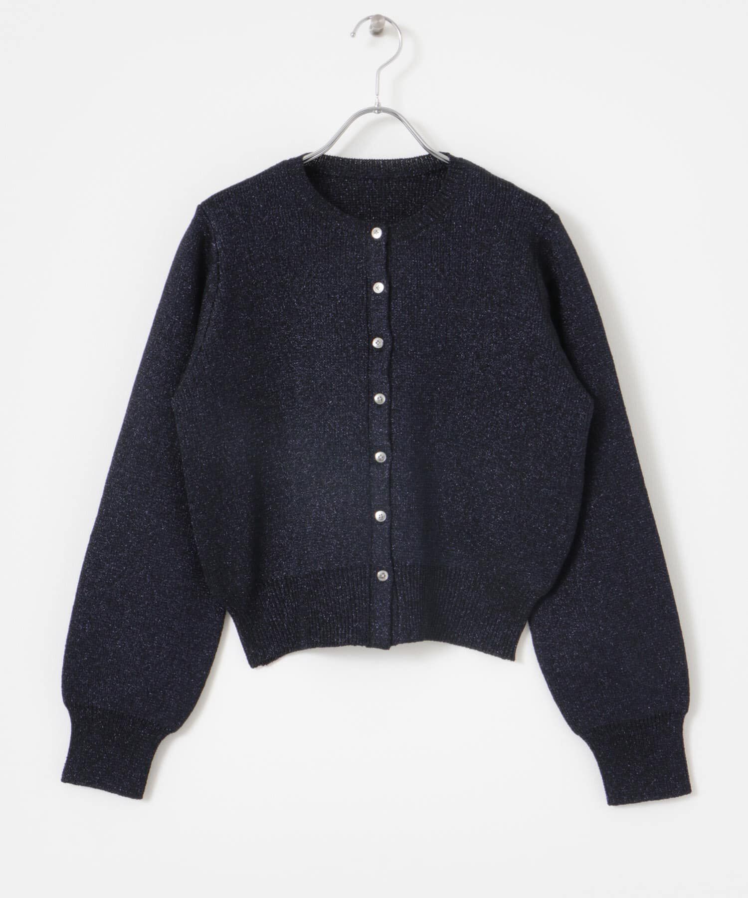 SENSE OF PLACE by URBAN RESEARCH「『洗濯可』グリッターカーディガン」|カーディガン|