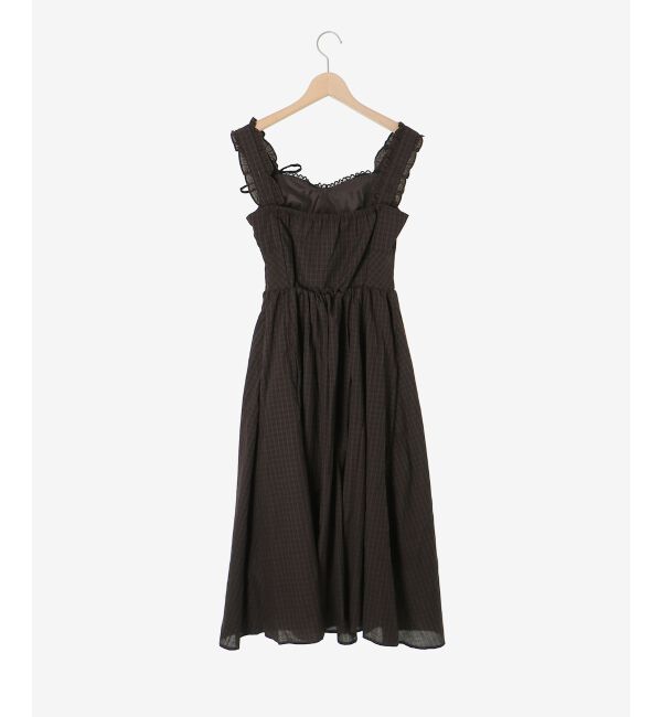 MAJESTICLEGON「2wayリボンチェックワンピース」|ワンピース|