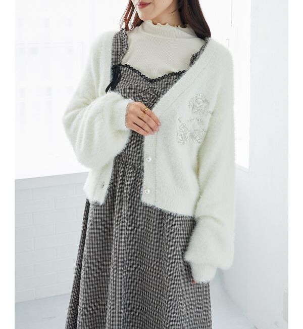 MAJESTICLEGON「2wayリボンチェックワンピース」|ワンピース|