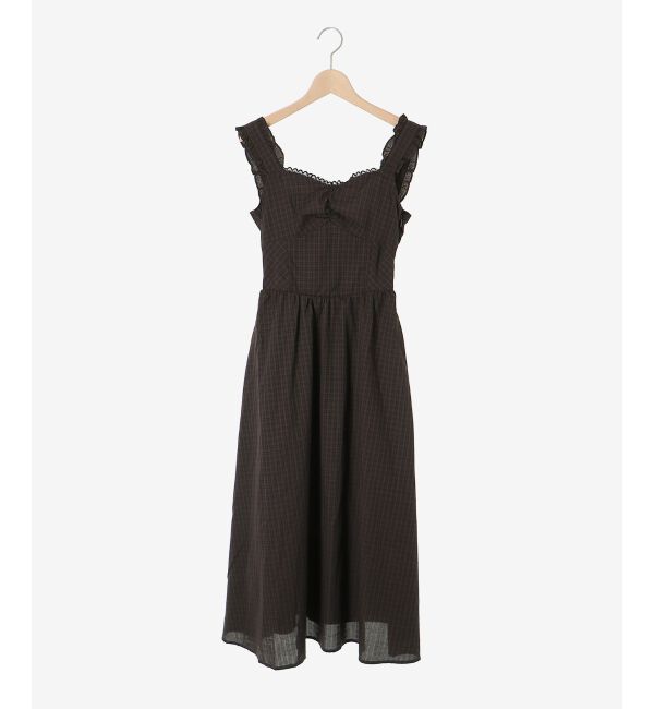 MAJESTICLEGON「2wayリボンチェックワンピース」|ワンピース|