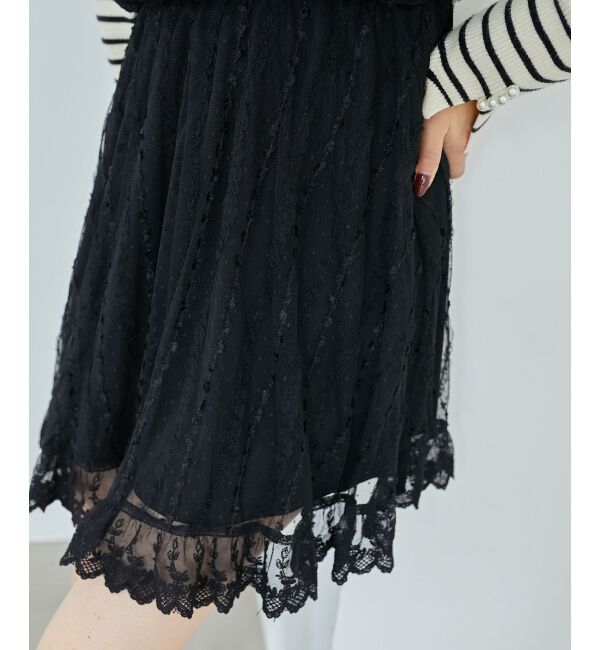  「裾レースドロストビスチェ」|キャミソール|