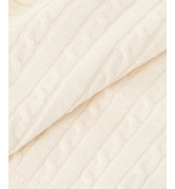 MAJESTICLEGON「ハートボタンケーブルニットカーデ」|カーディガン|