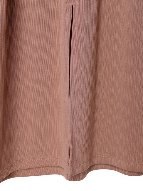 earth music&ecology「SET2点リブワンピース+チュールビスチェ」|ワンピース|