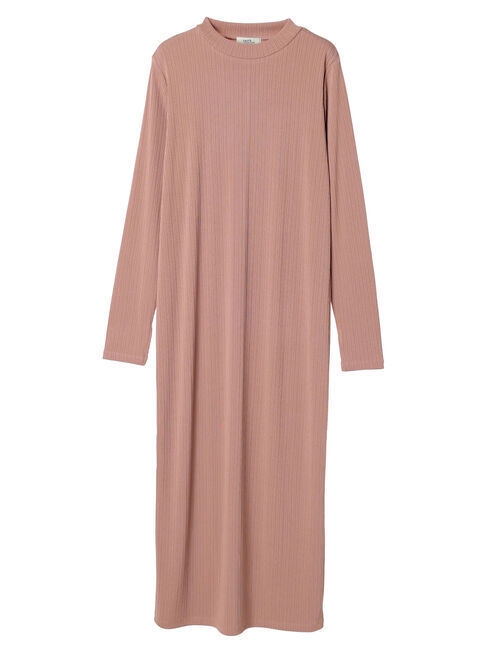 earth music&ecology「SET2点リブワンピース+チュールビスチェ」|ワンピース|