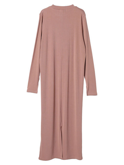 earth music&ecology「SET2点リブワンピース+チュールビスチェ」|ワンピース|